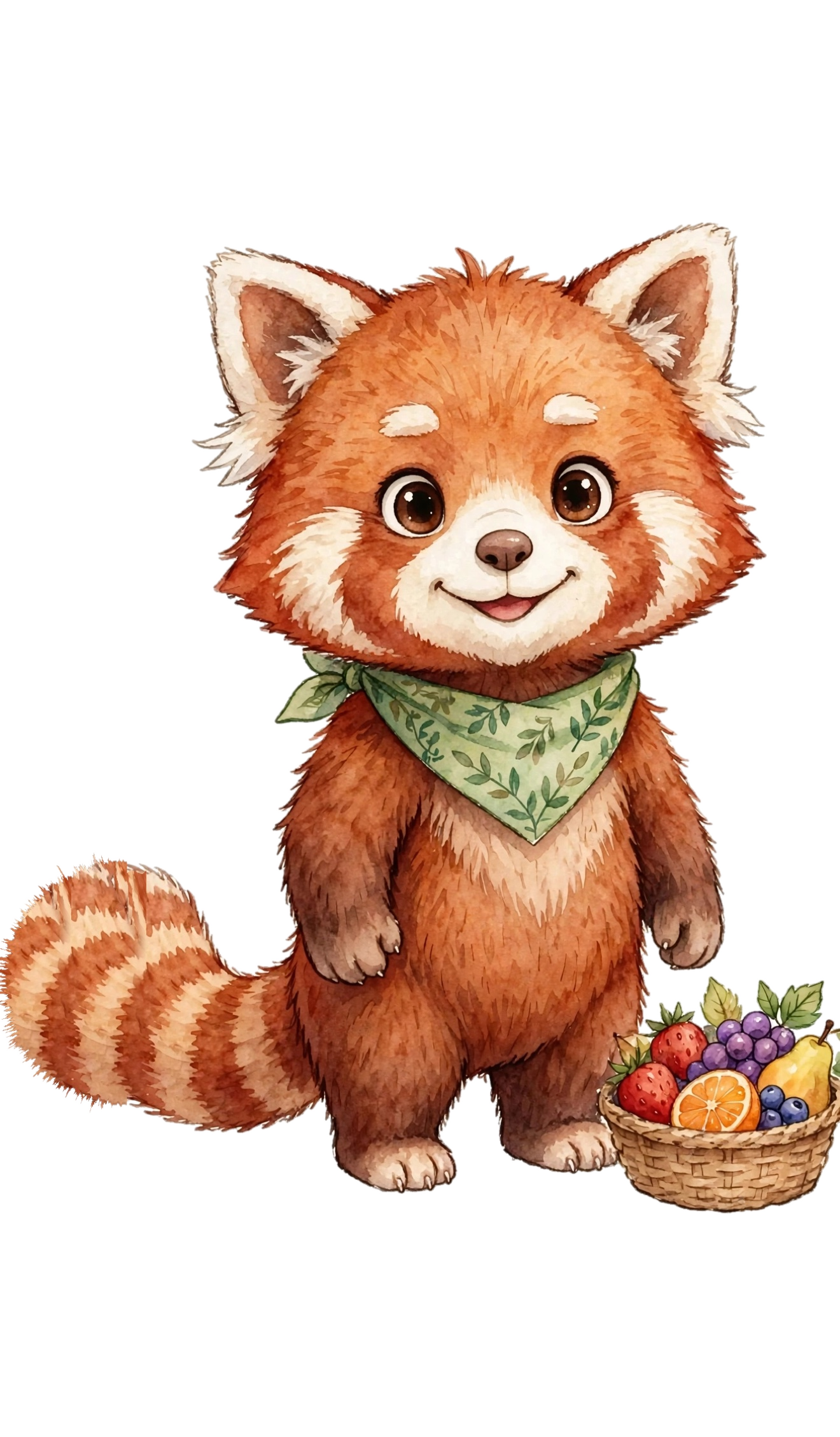 Ember – The Food Explorer | A warm red panda who makes healthy eating an adventure. | Hobbies: Cooking, fruit baskets, food wordplay | Books: Mochi & Ember's Healthy Recipes