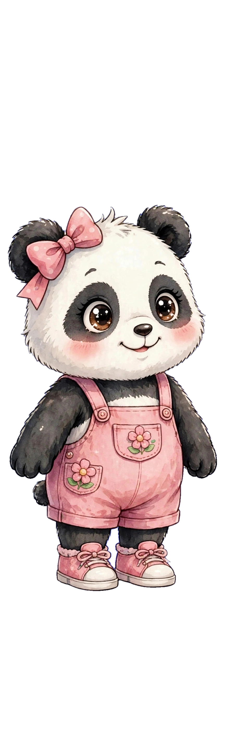 Luna – The Co-Star | A bright girl panda with big dreams. Loves fashion, drawing, and piano. Mochi's partner in every adventure. | Hobbies: Fashion, drawing, books, piano | Books: Amar & Luna: Best Friends, Big Dreams