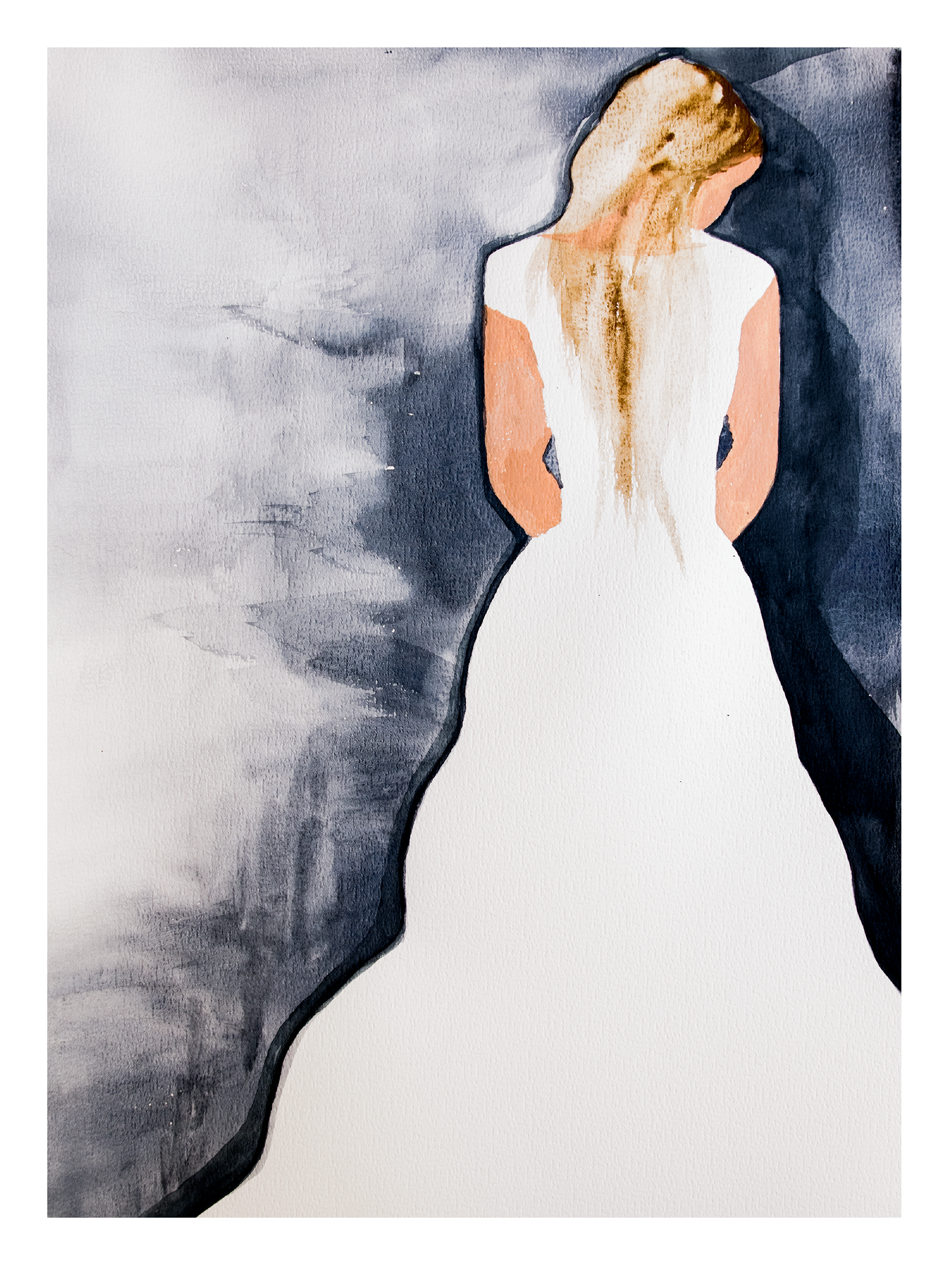 Mixed media, paper
