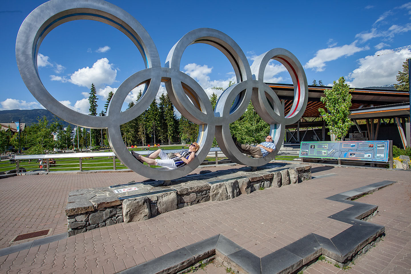 Whistler Olympic rings