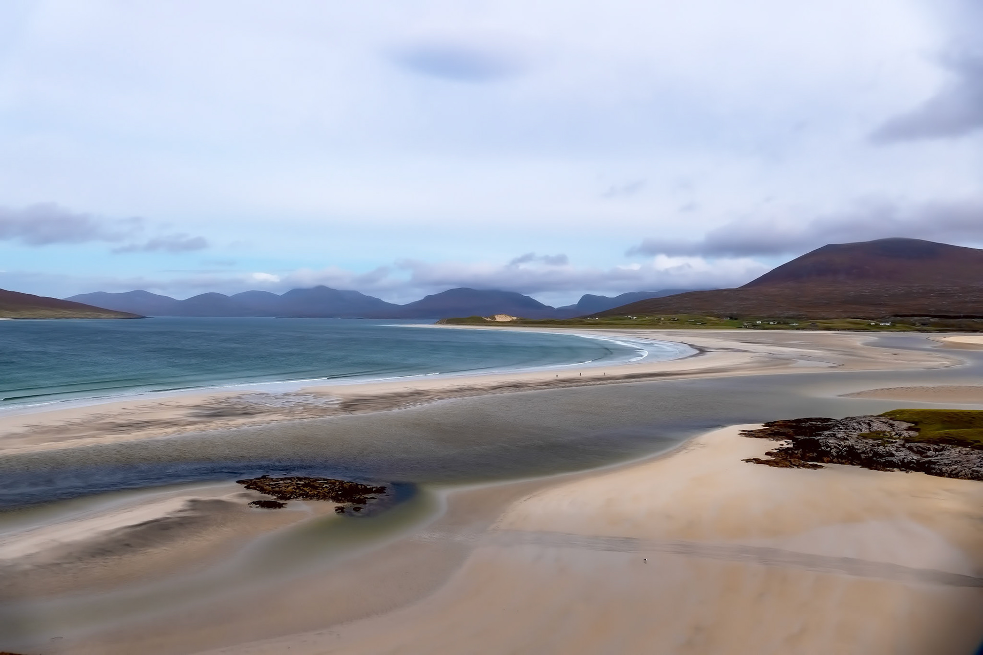 Seilebost beach , West Harris