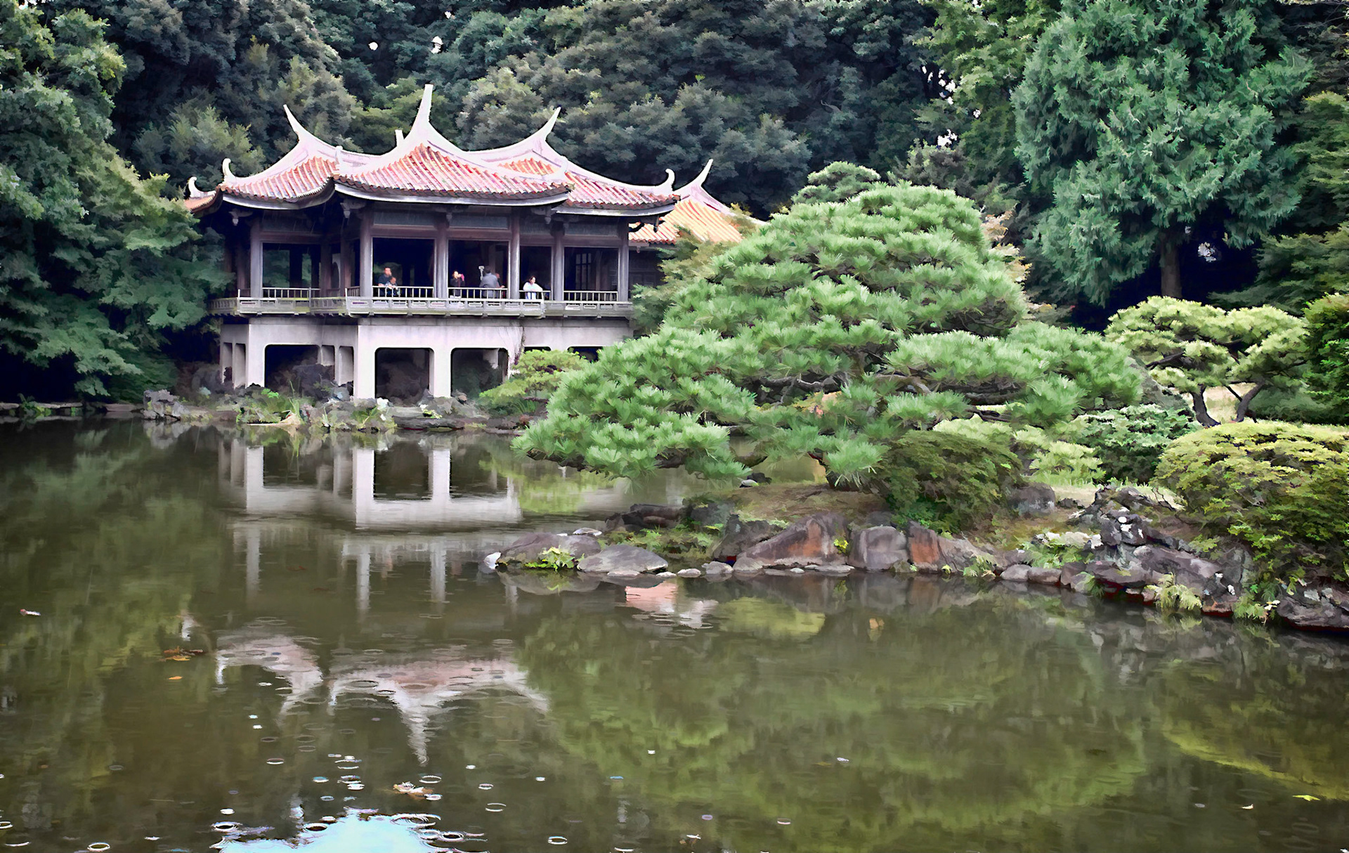 Shinjuku Gyoen National Garden, Tokyo