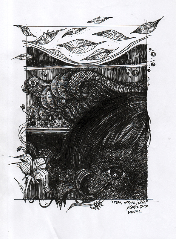 Ink illustration 2021