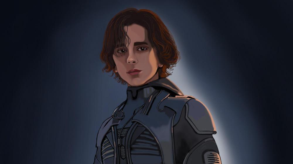 Illustration For Frank Herbert's "Dune"