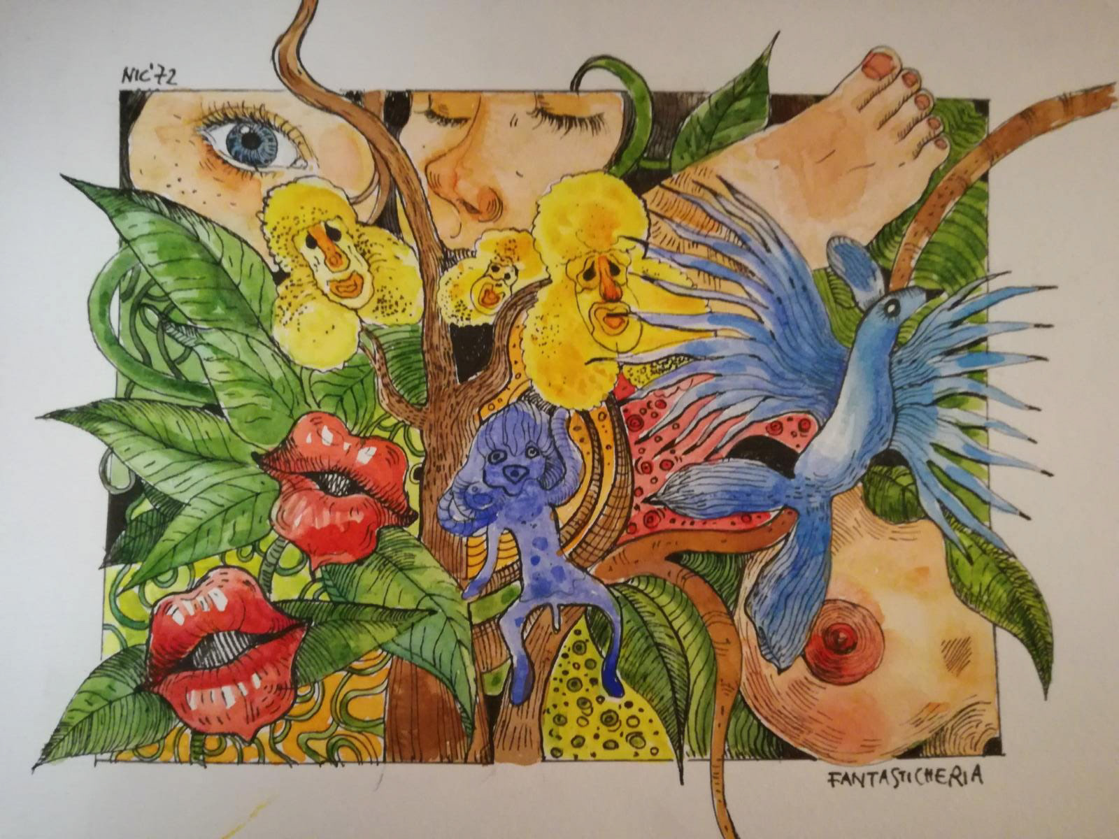 Watercolor and Ink 2020