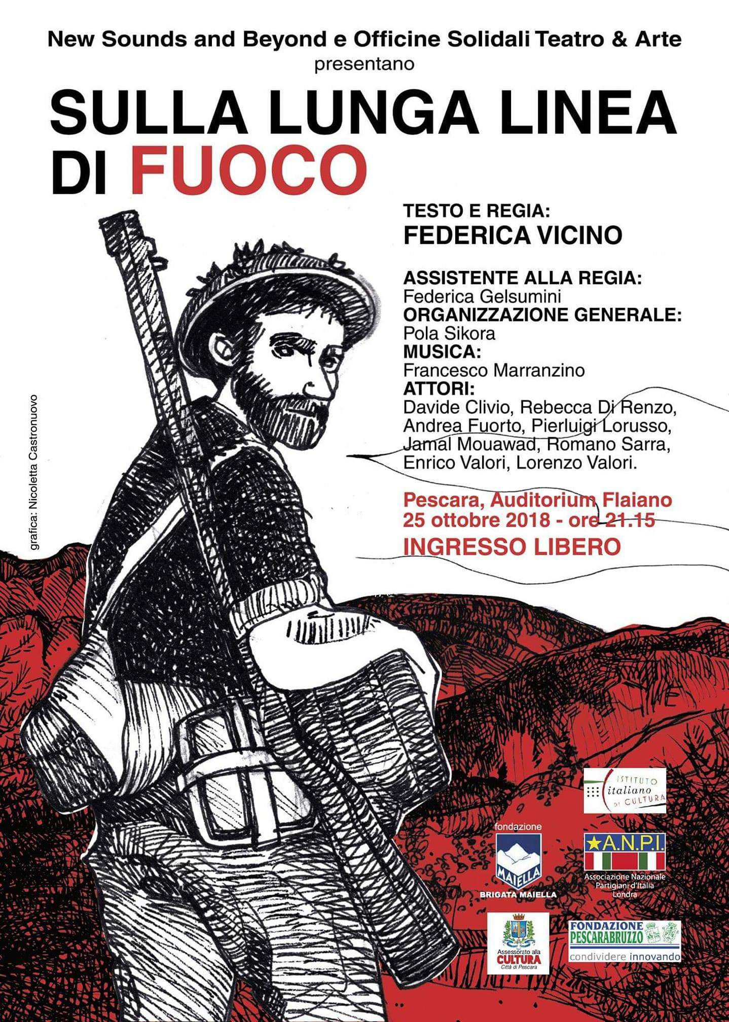 Poster for a play