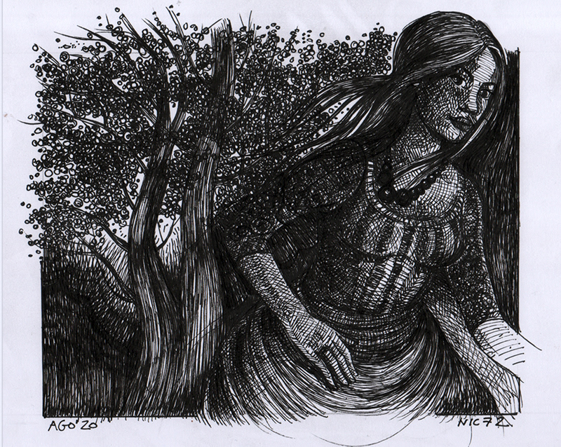 Ink illustration 2021
