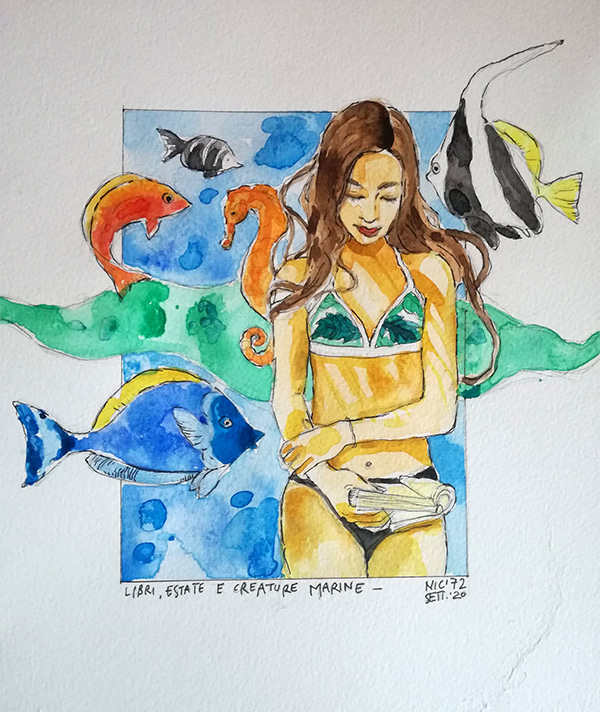 Watercolor and Ink 2020
