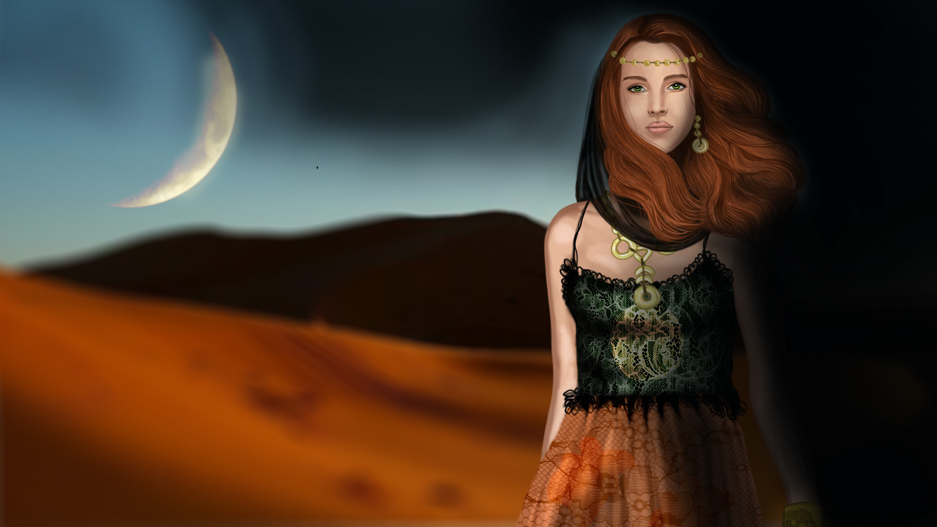 Illustration For Frank Herbert's "Dune"