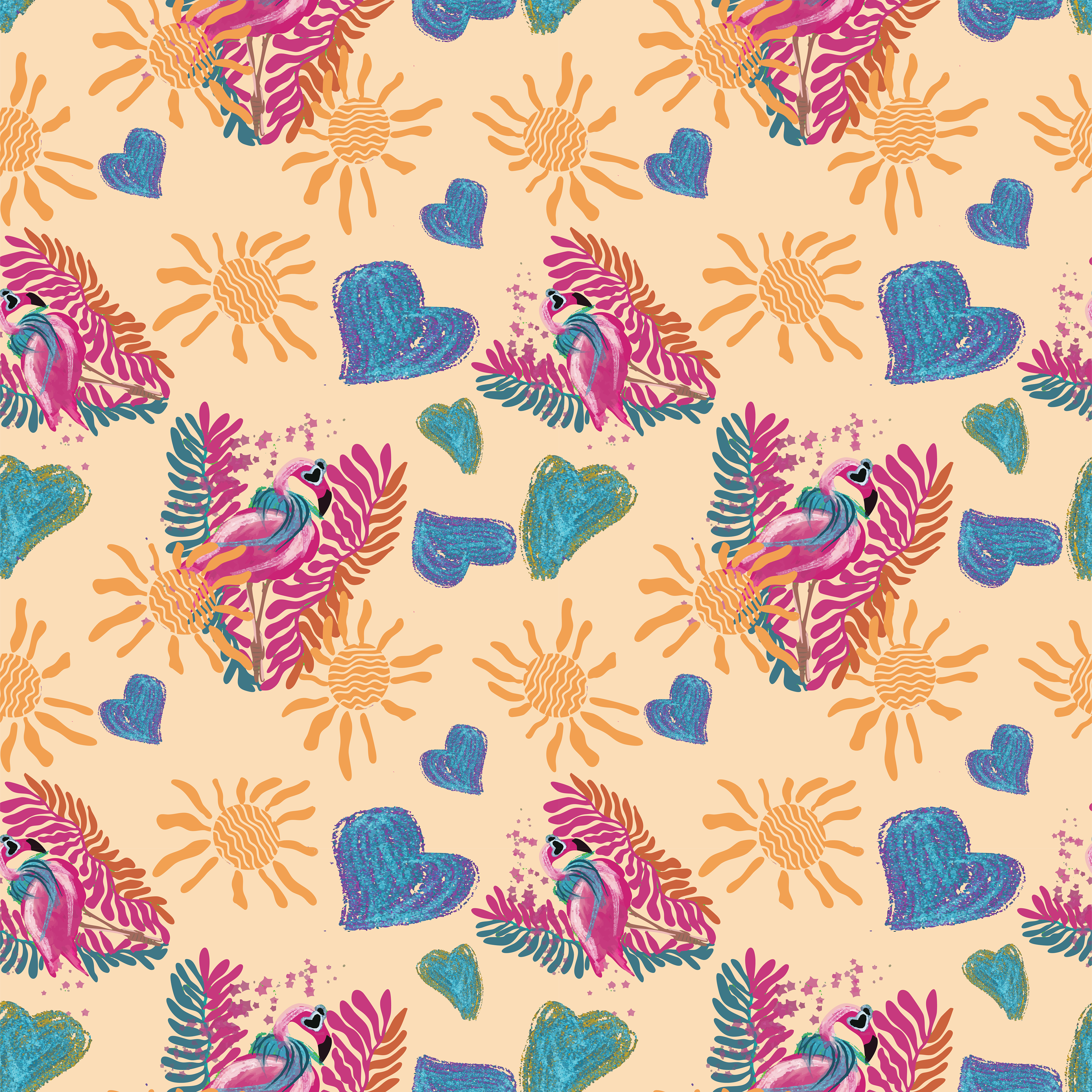 Flamingo Queen - Apricot