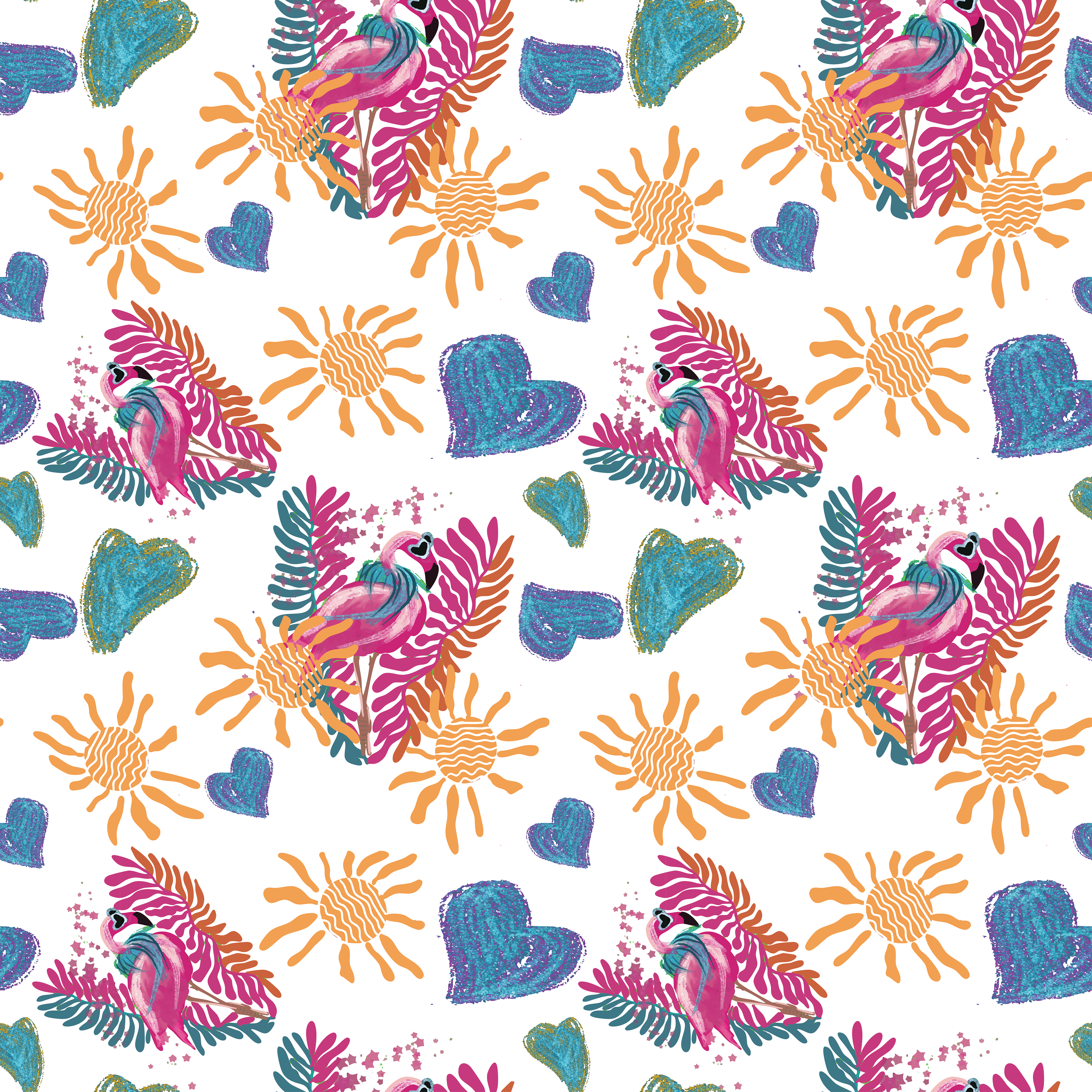 Flamingo Queen - White