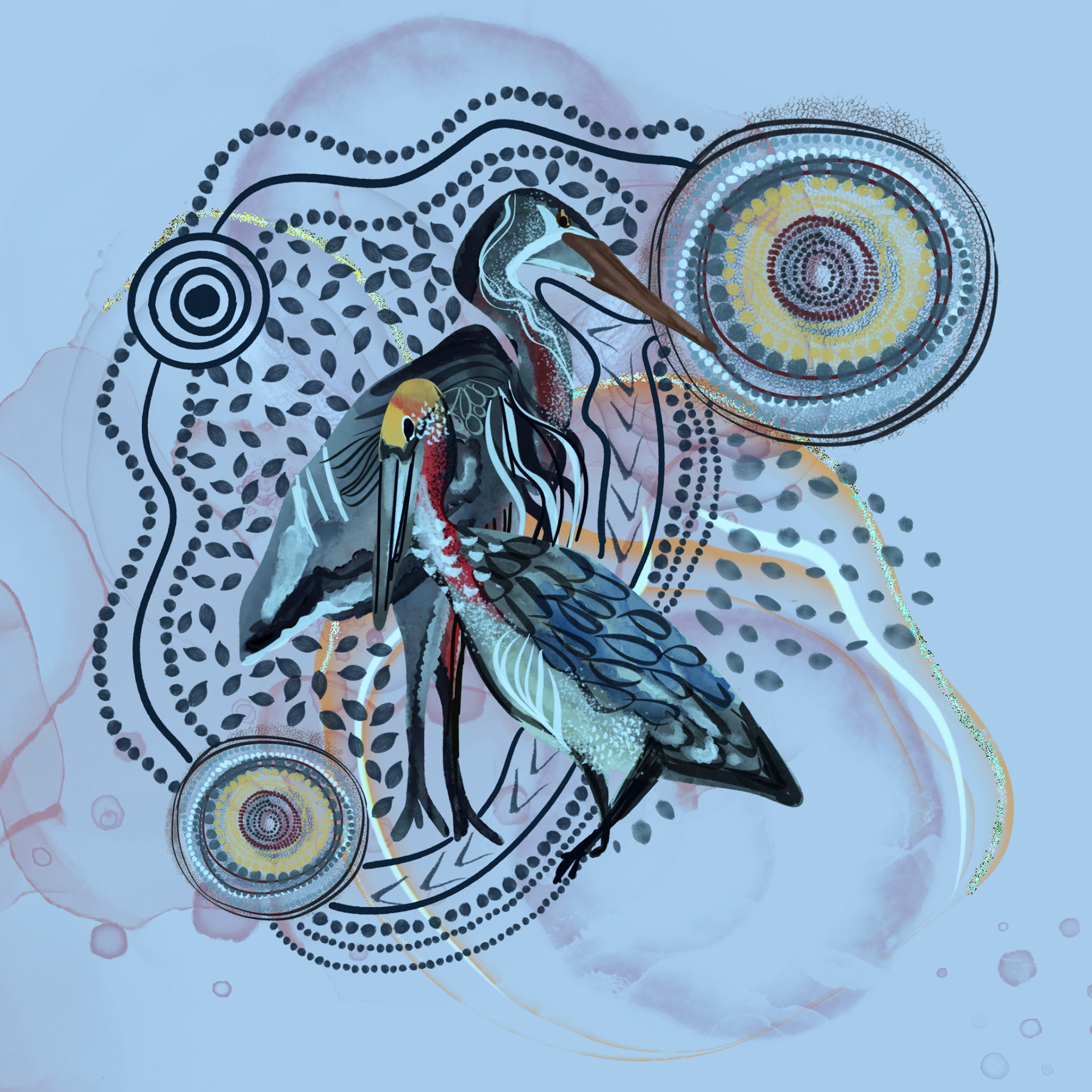 Birdsong Panel - sky