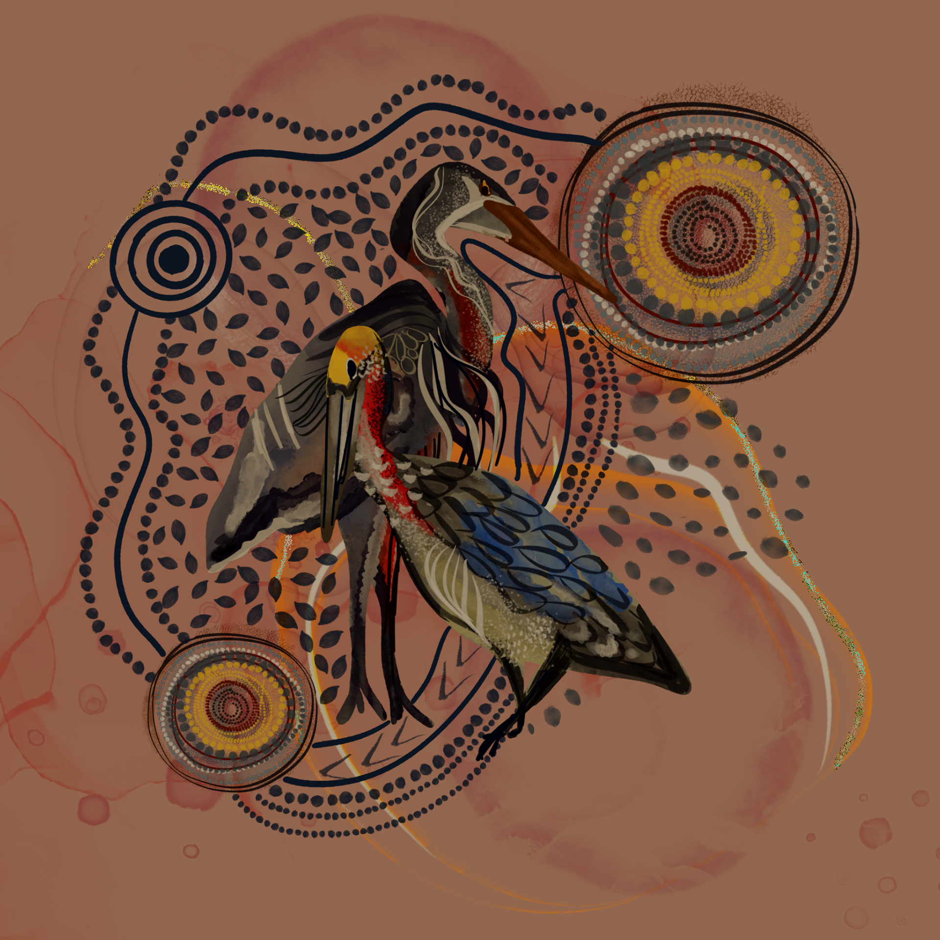 Birdsong Panel - Earth