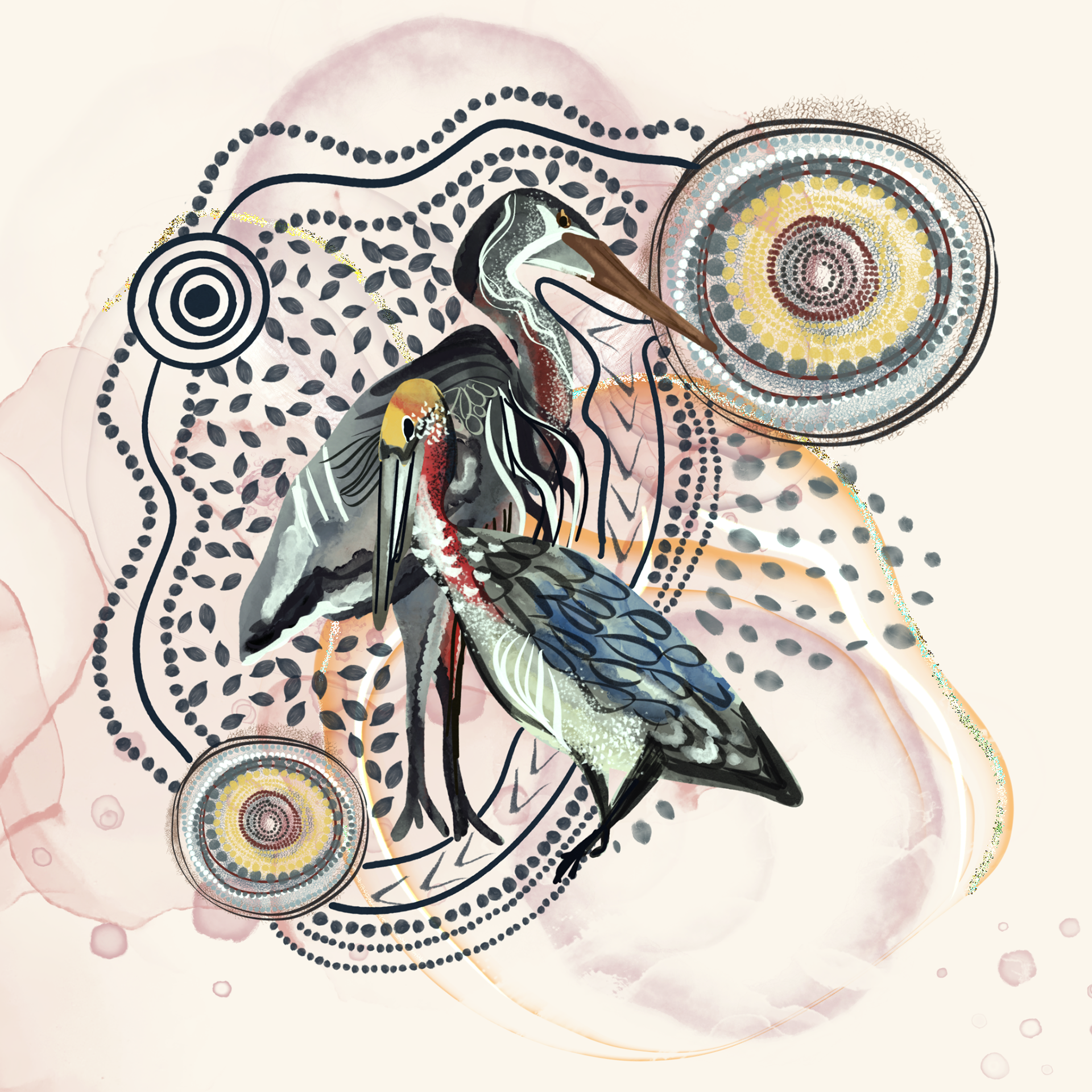 Birdsong Panel - Shell