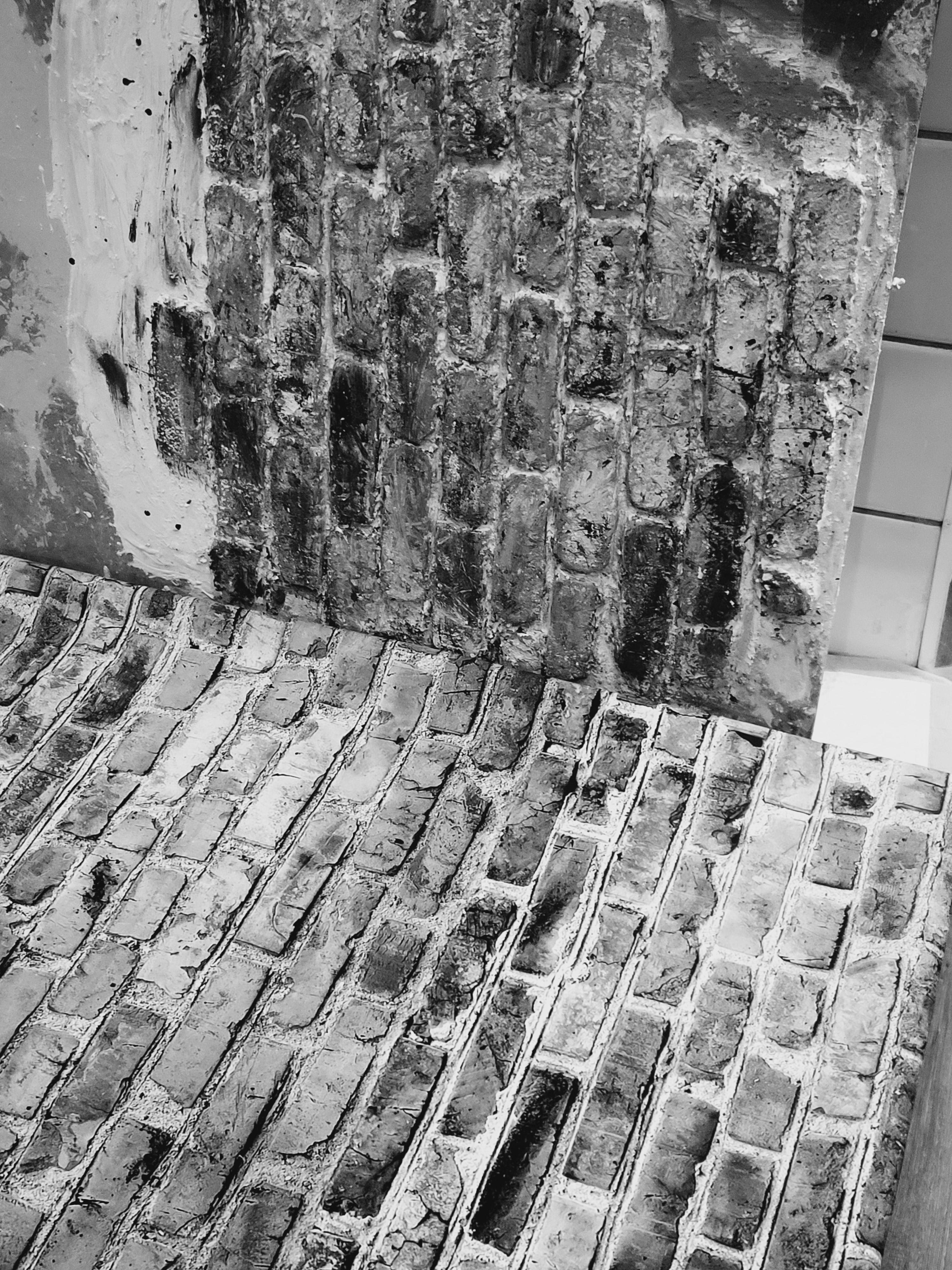 Fake walls I made for a set.