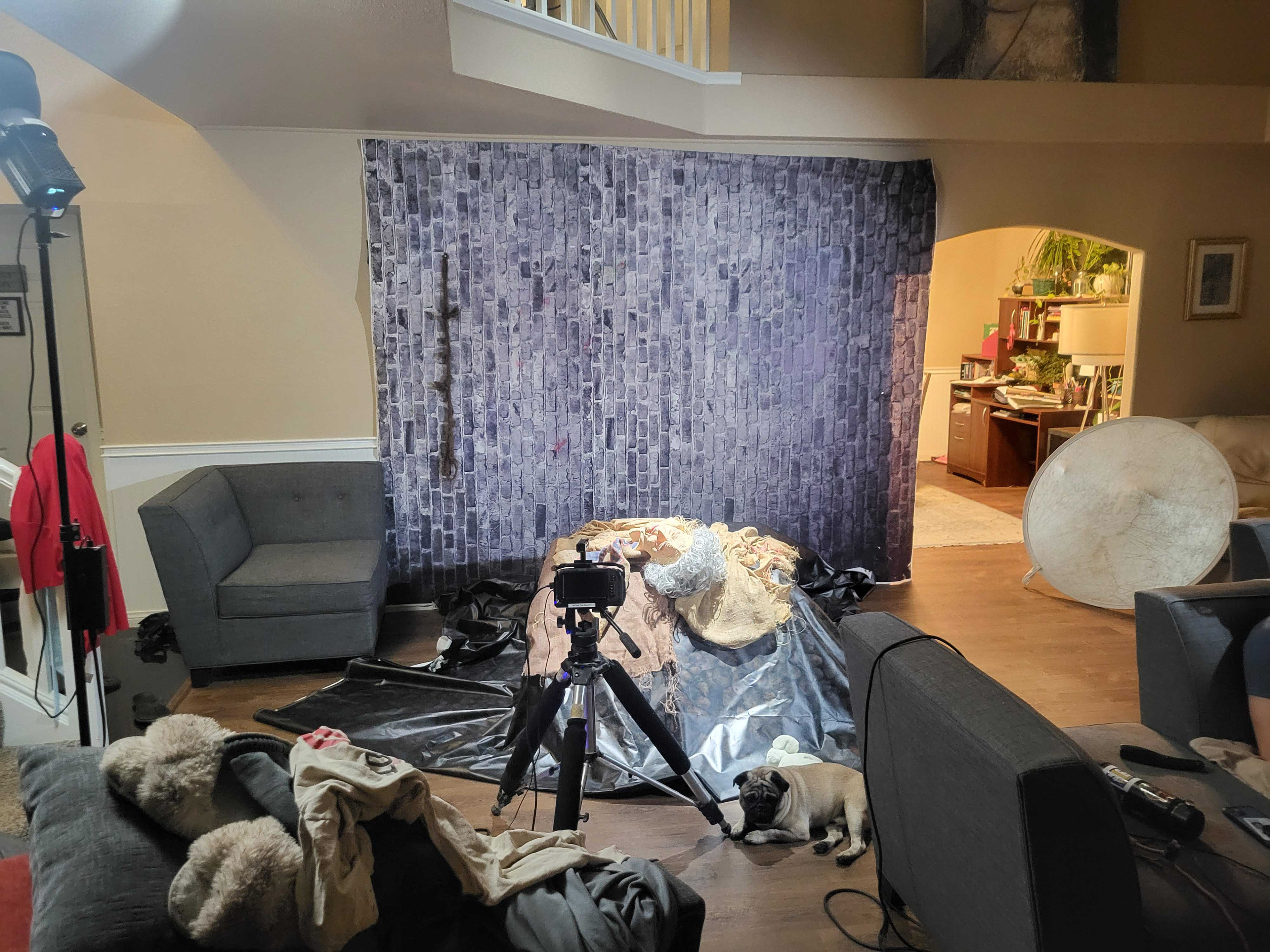 Set in my living room, NV.