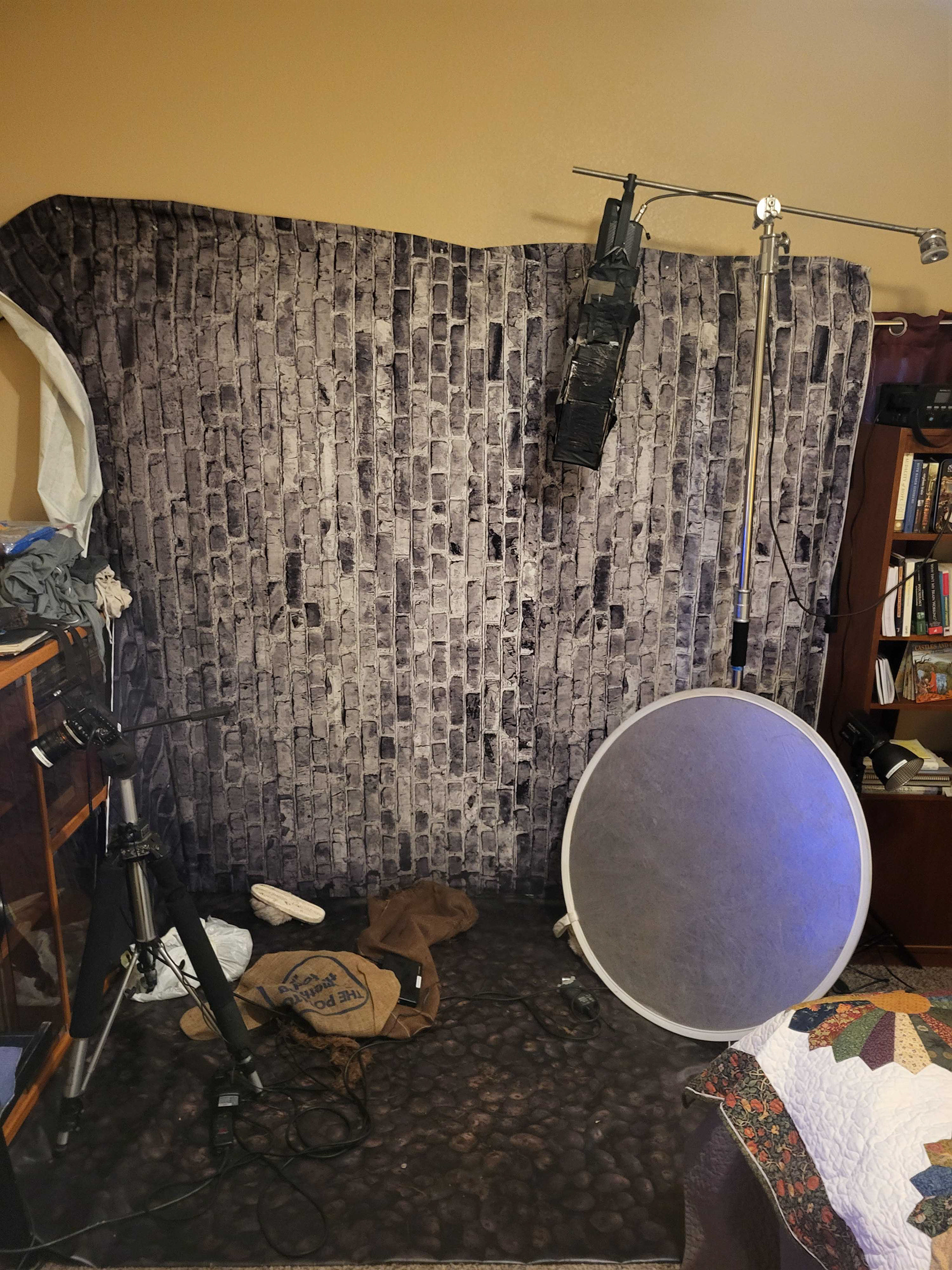 Set in my bedroom.