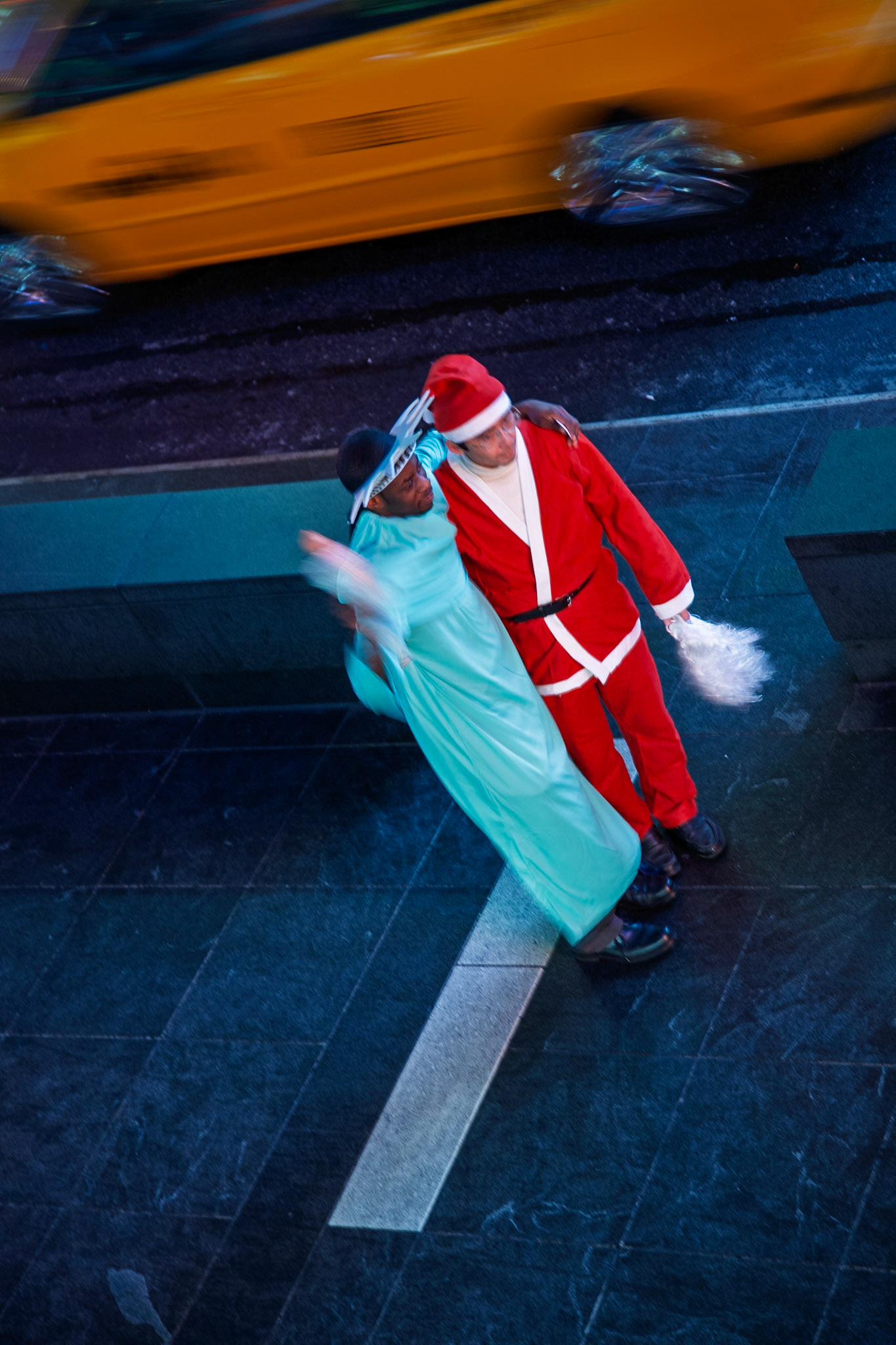 Times Square - NYC - Deux street artists