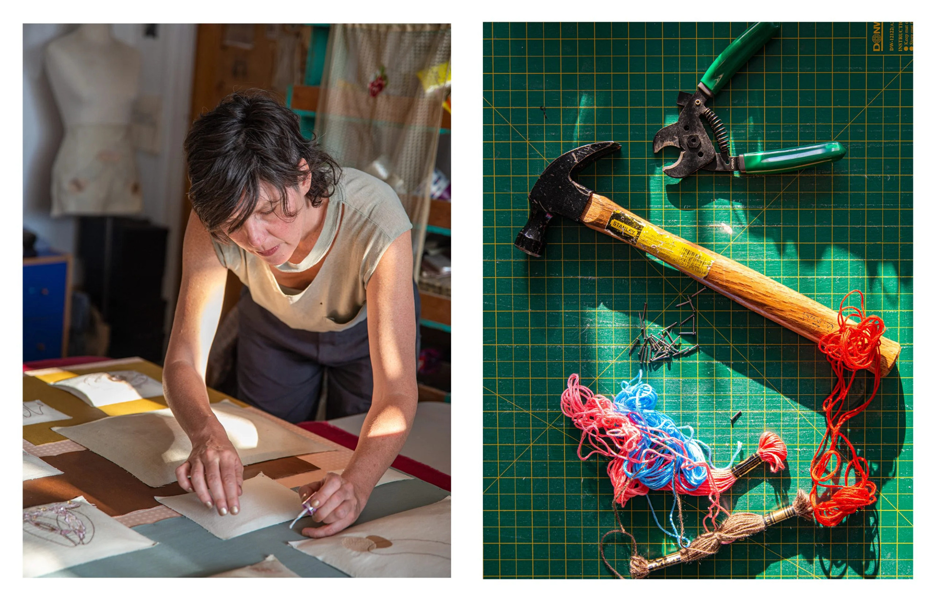 Vanessa Yanow - Glass and Textile Artist