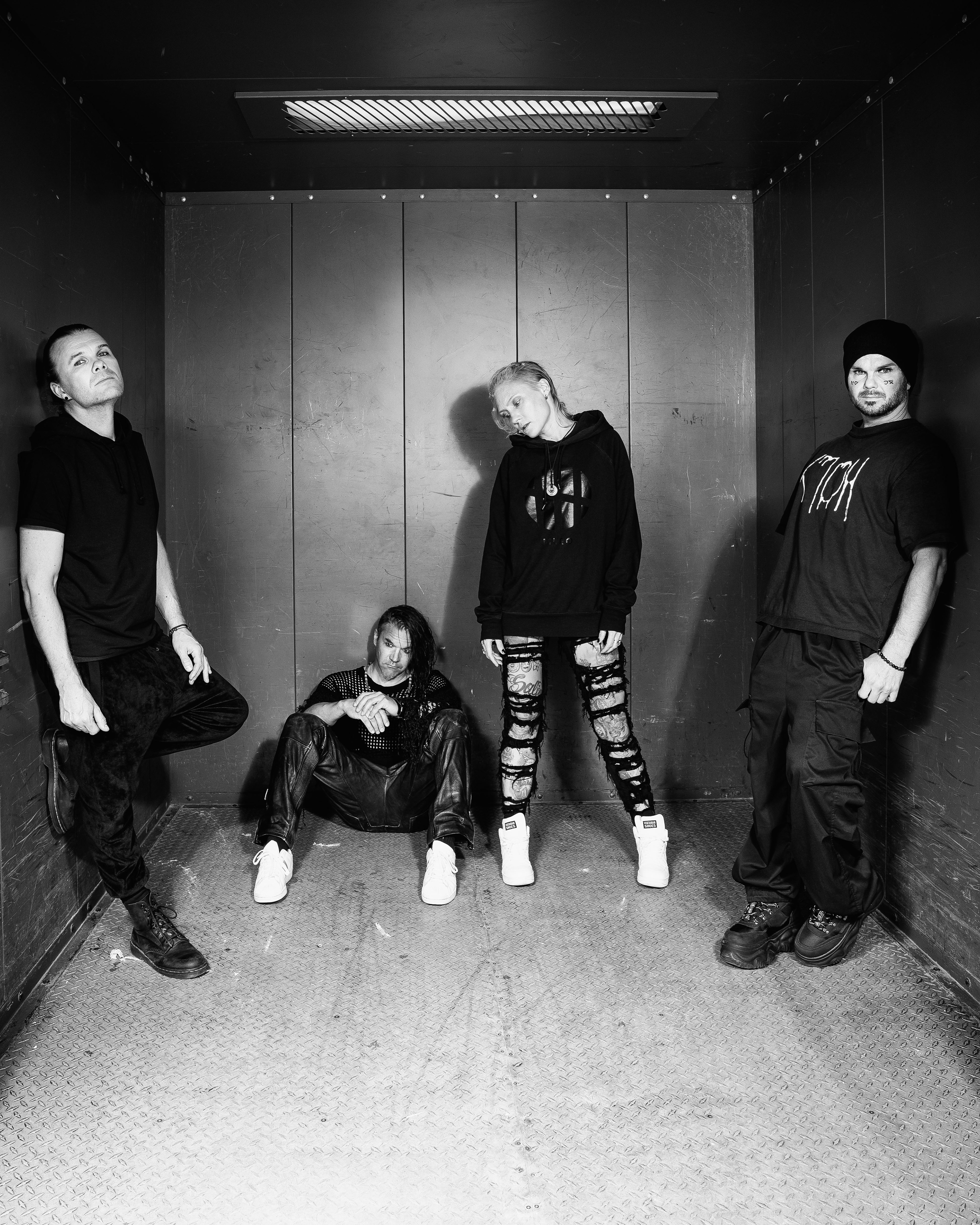 The Rasmus, Montreal, backstage