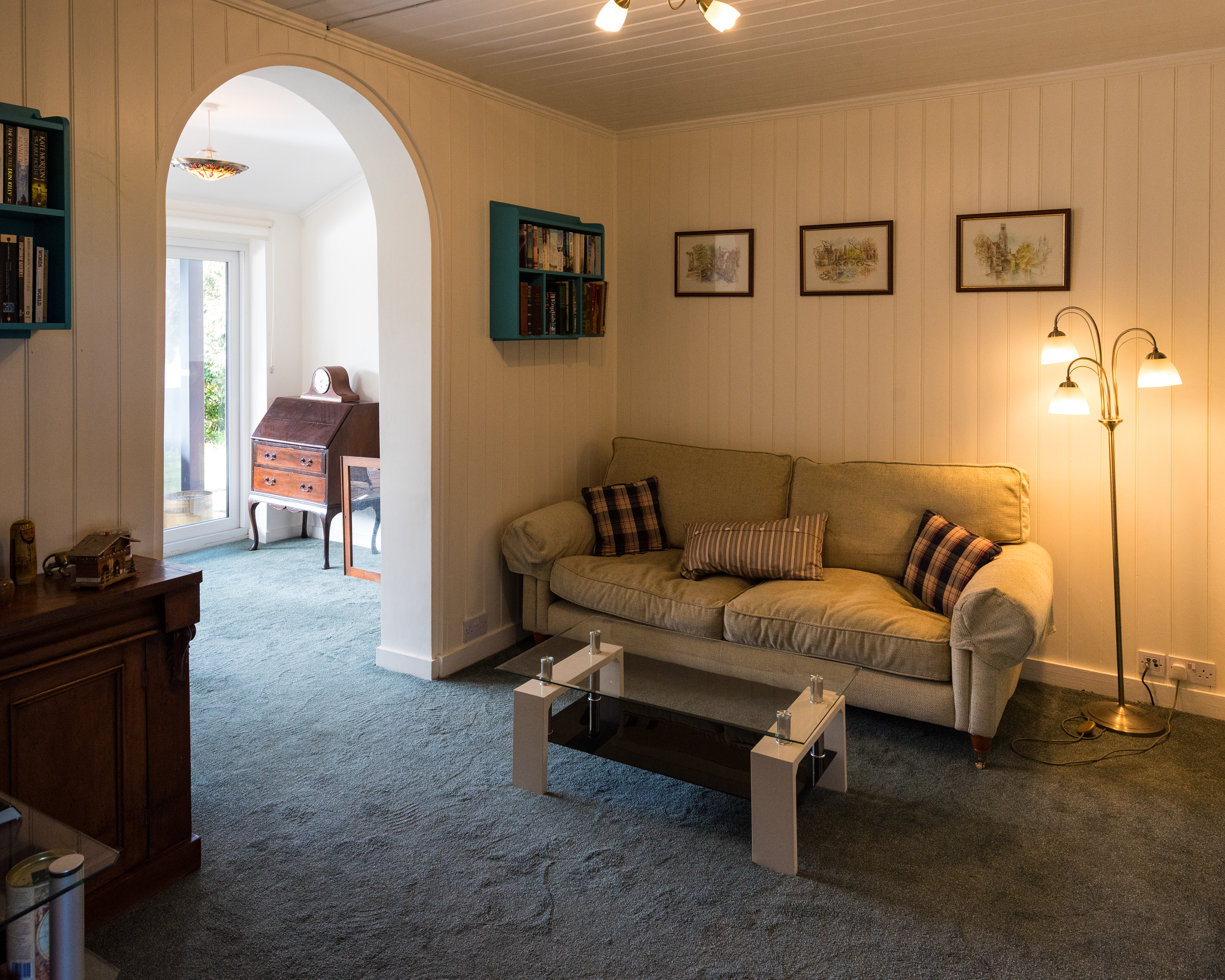 The TV room