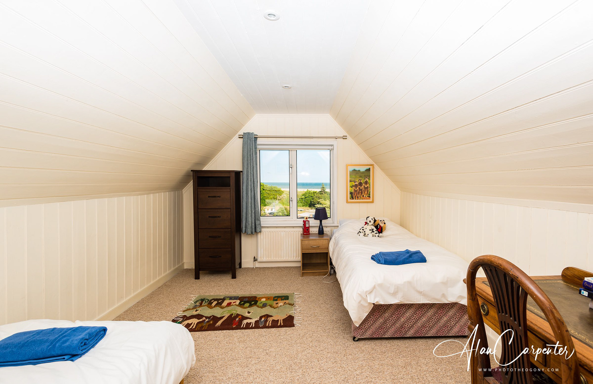 Triple attic room — perfect for children (can be a large double & single)