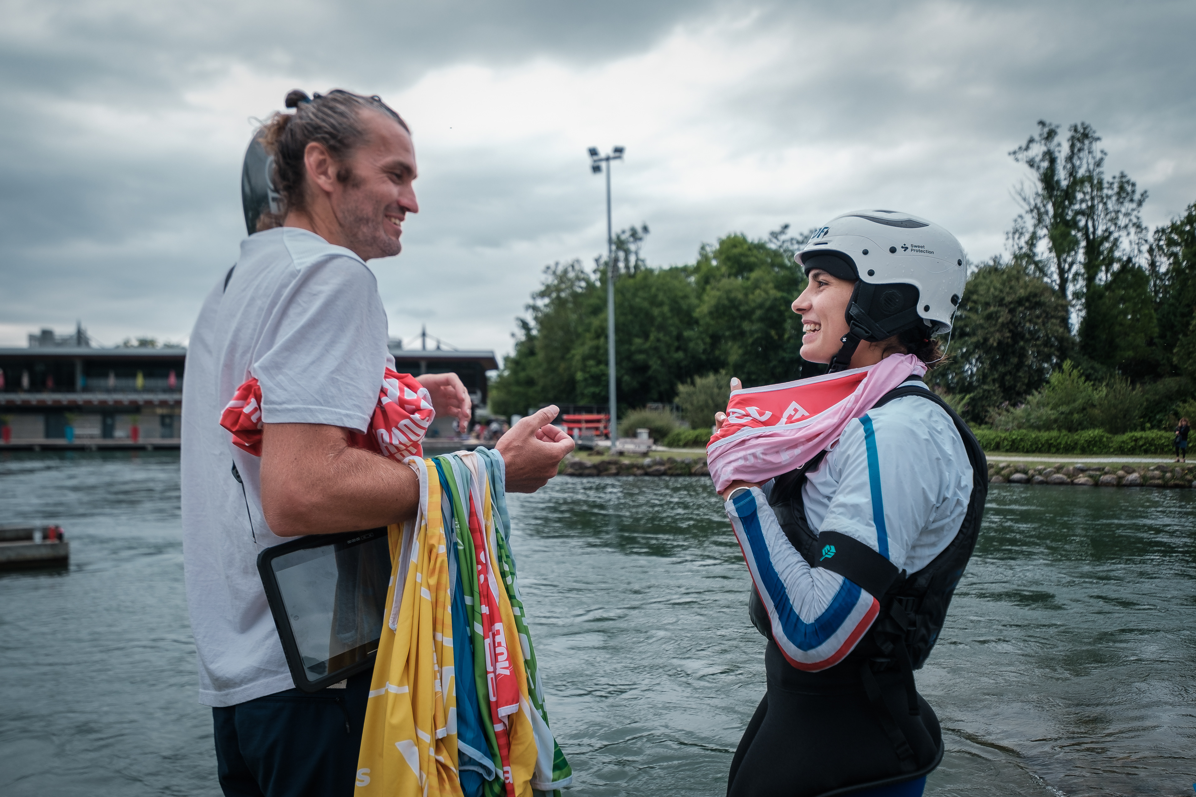 Angèle Hug, médaillée d'argent aux jeux Olympiques de Paris 2024