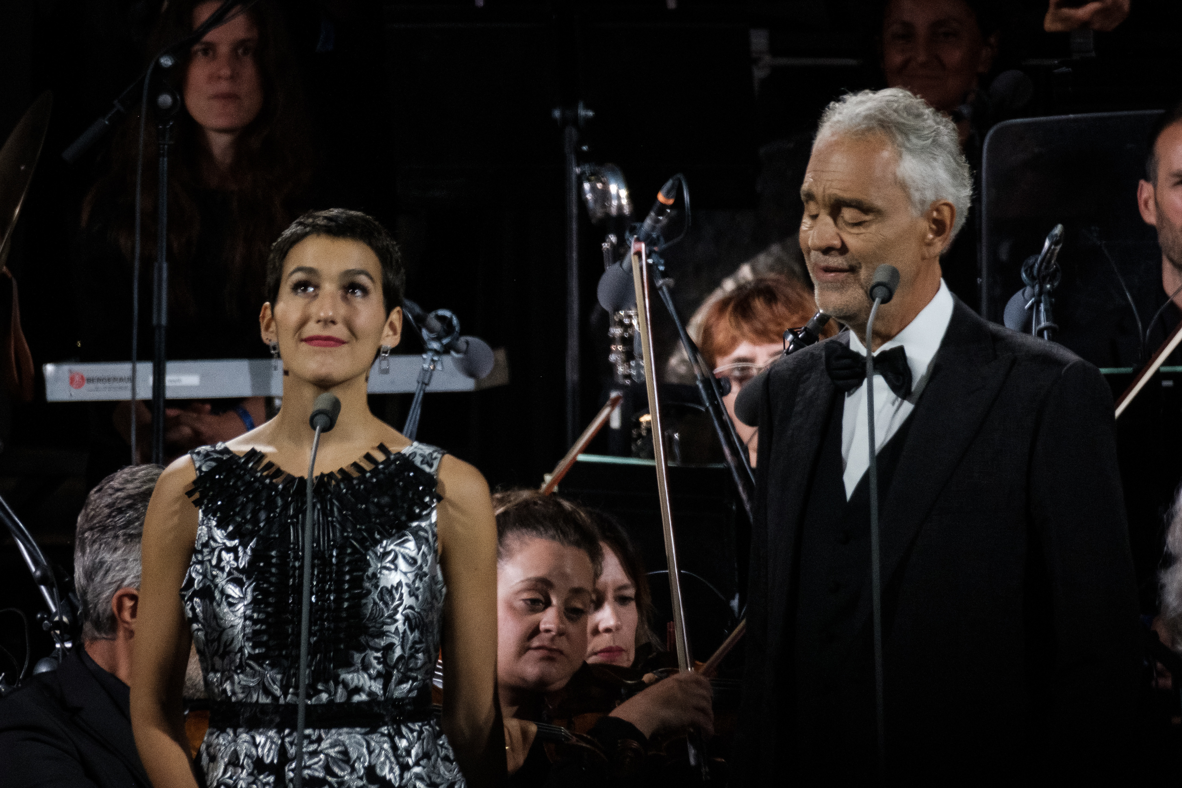 Andréa Bocelli en concert à Lourdes