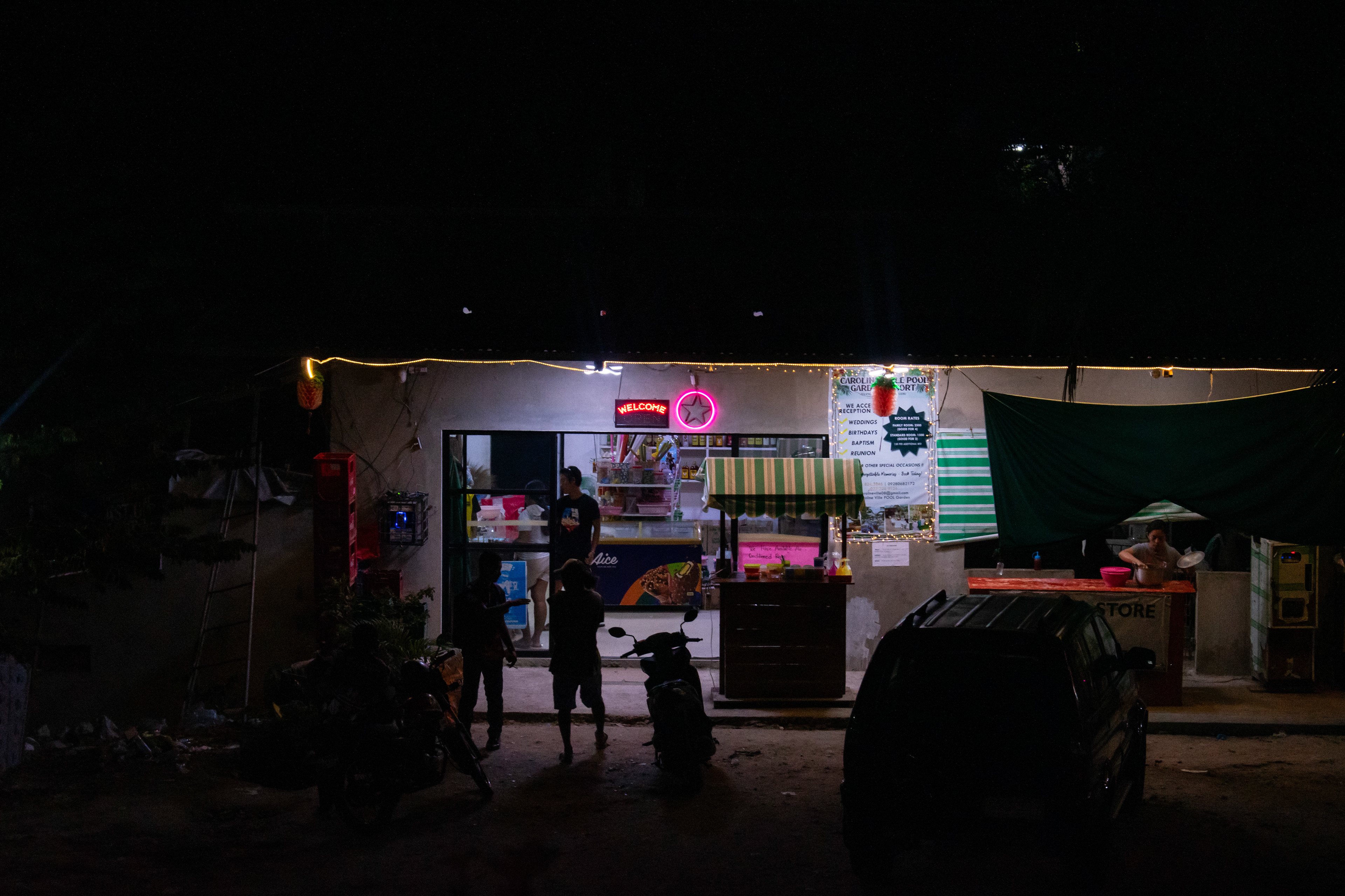 "Cebu at Night", digital photograph, 2024.