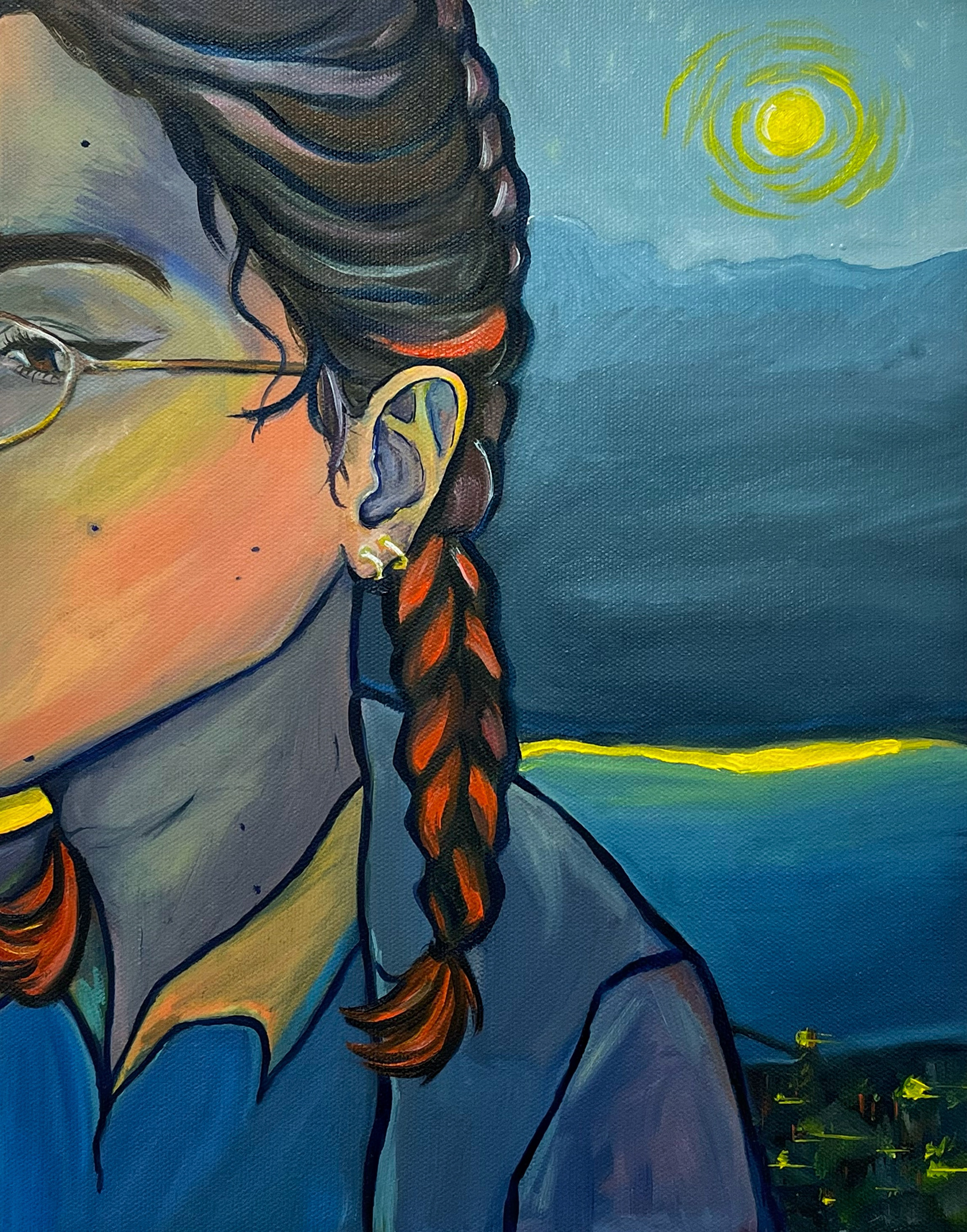 Homesick Soul, 2022, Oil on Canvas, 11x14in.