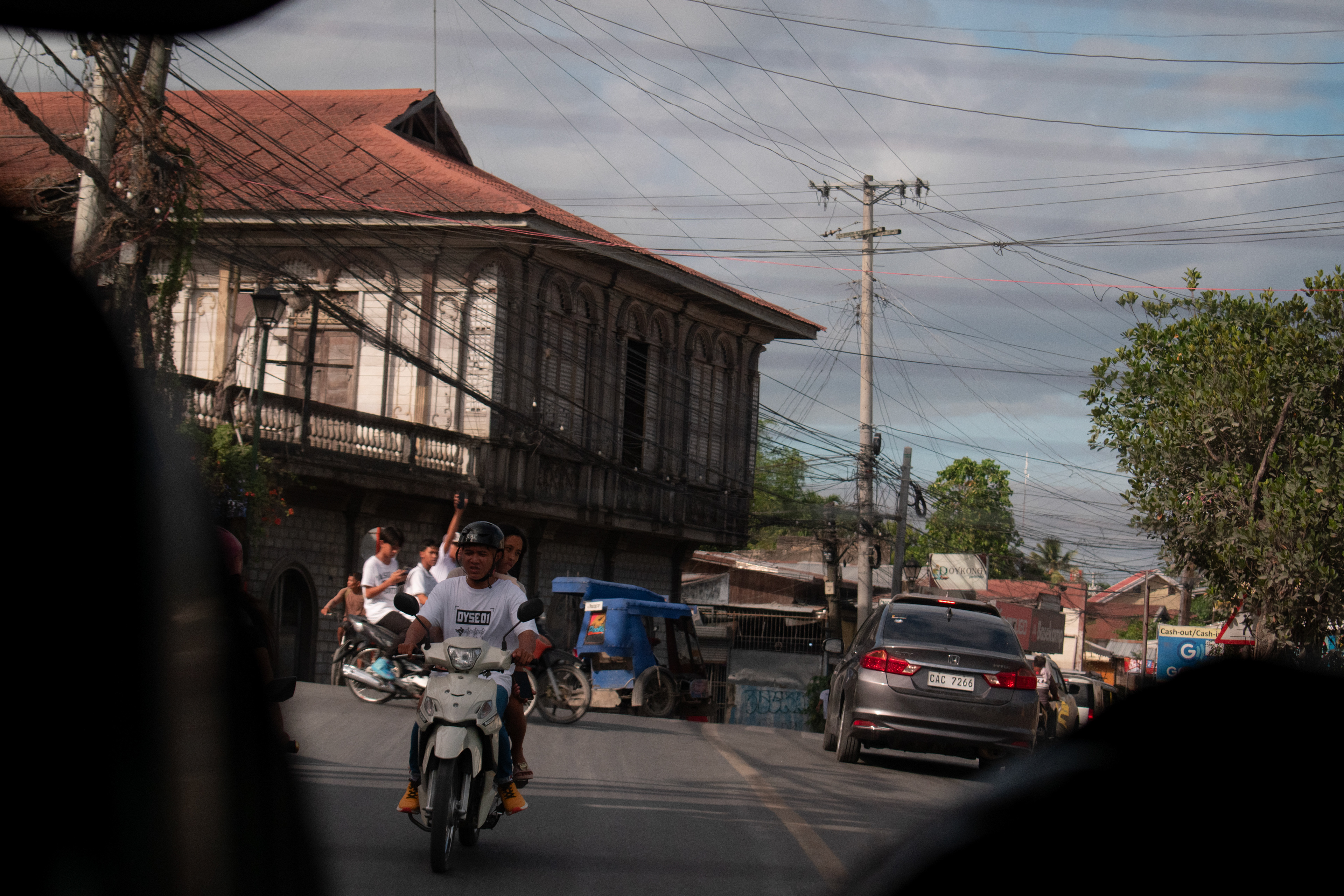 "Street in the Philippines", digital photograph, 2024.