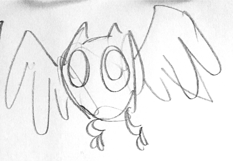 Mothman Sketch
