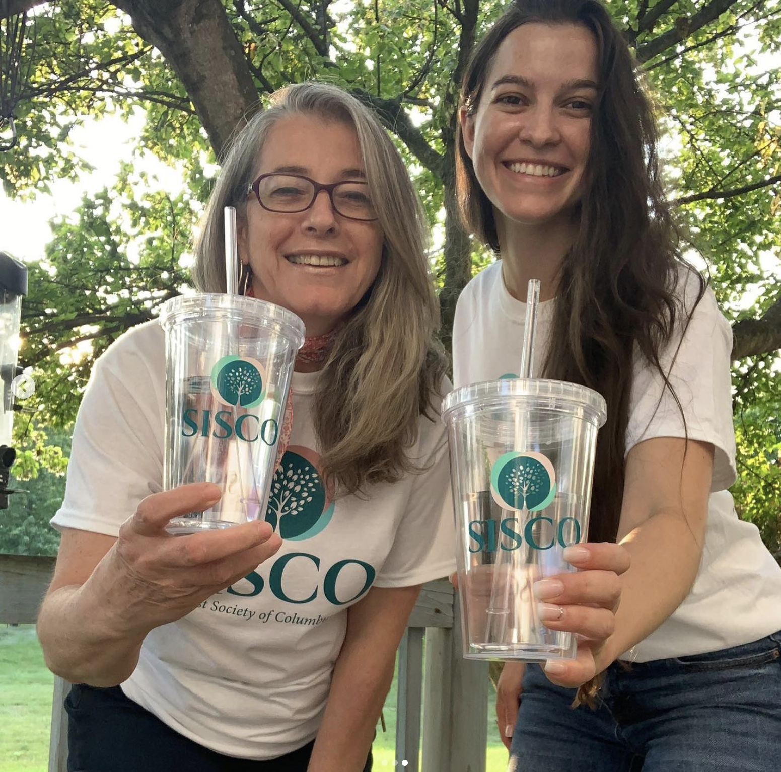 Logotype on T-Shirts and Plastic Tumblers