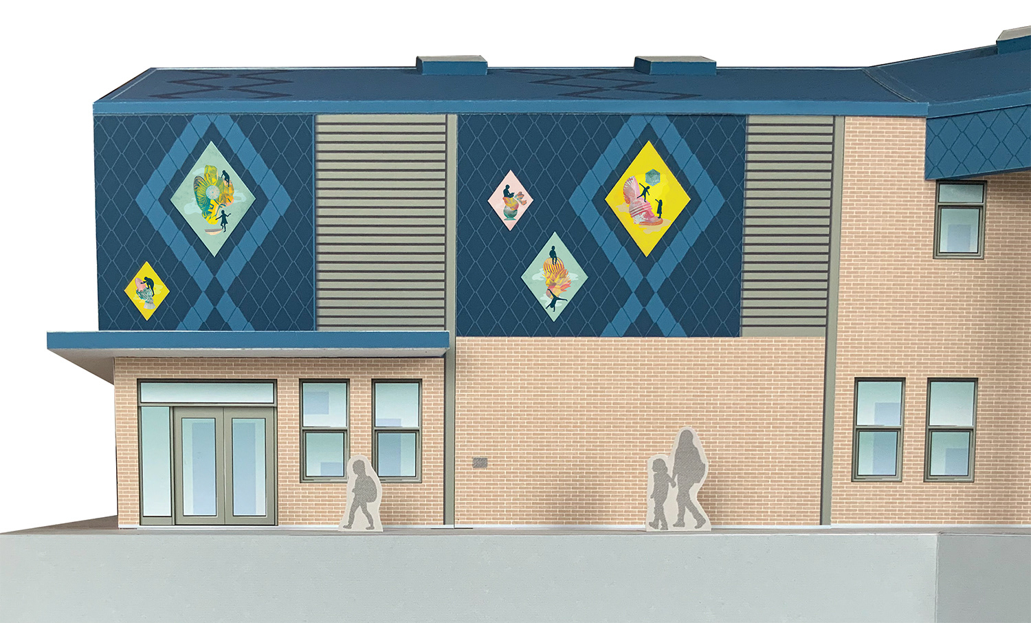 Maquette de l'école Omer-Séguin