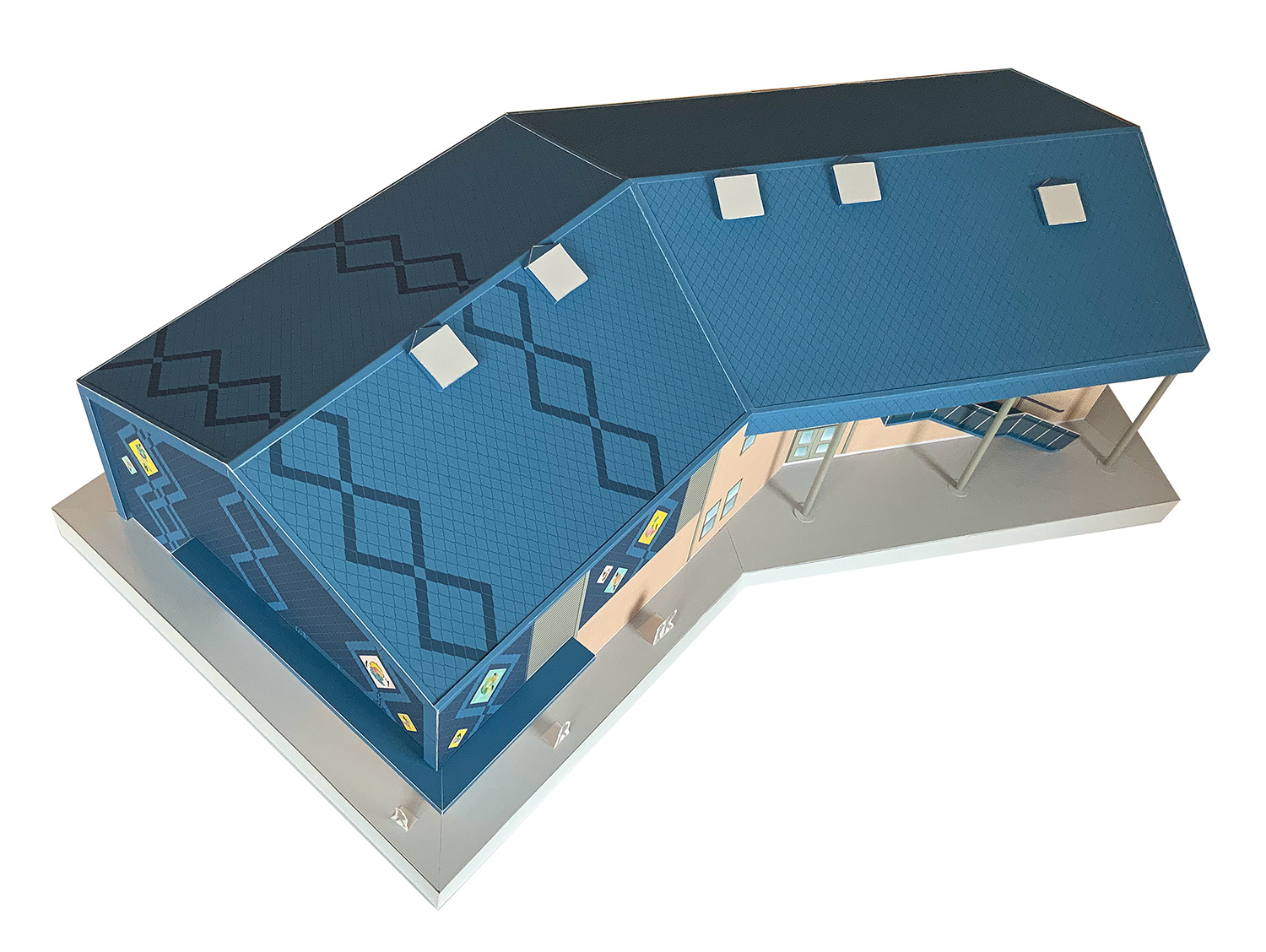 Maquette de l'école Omer-Séguin