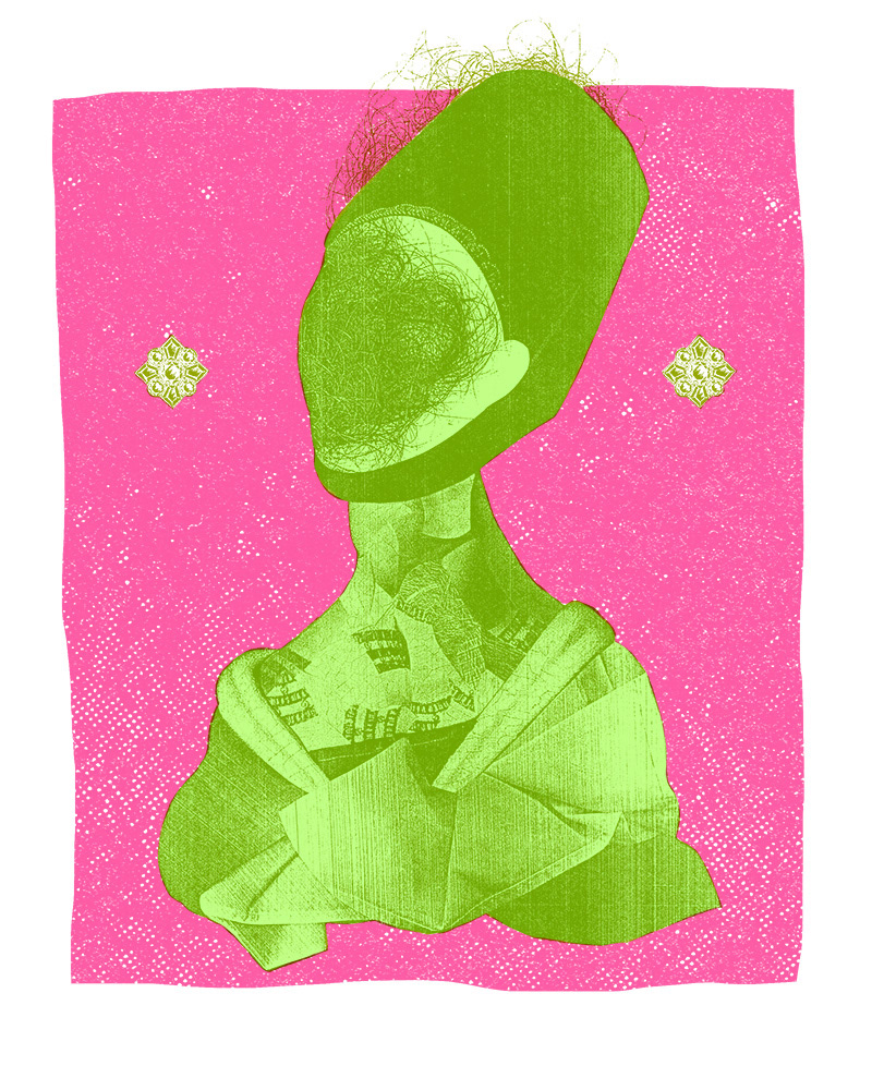 AUGUSTINE II sérigraphie sur papier Stonehenge, 8 X 10 pouces (20.32 x 25.4 cm), édition limitée de 8, 2013