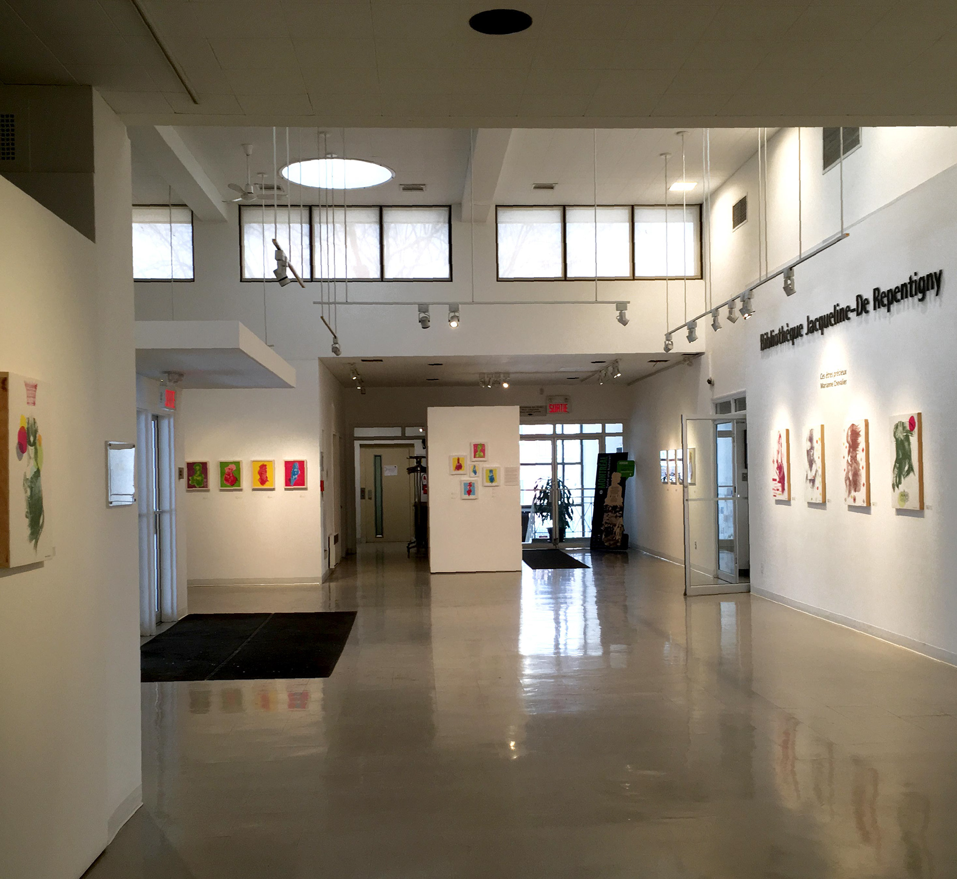 Exposition Ces êtres Précieux, Bibliothèque Jacqueline-De Repentigny, 2018