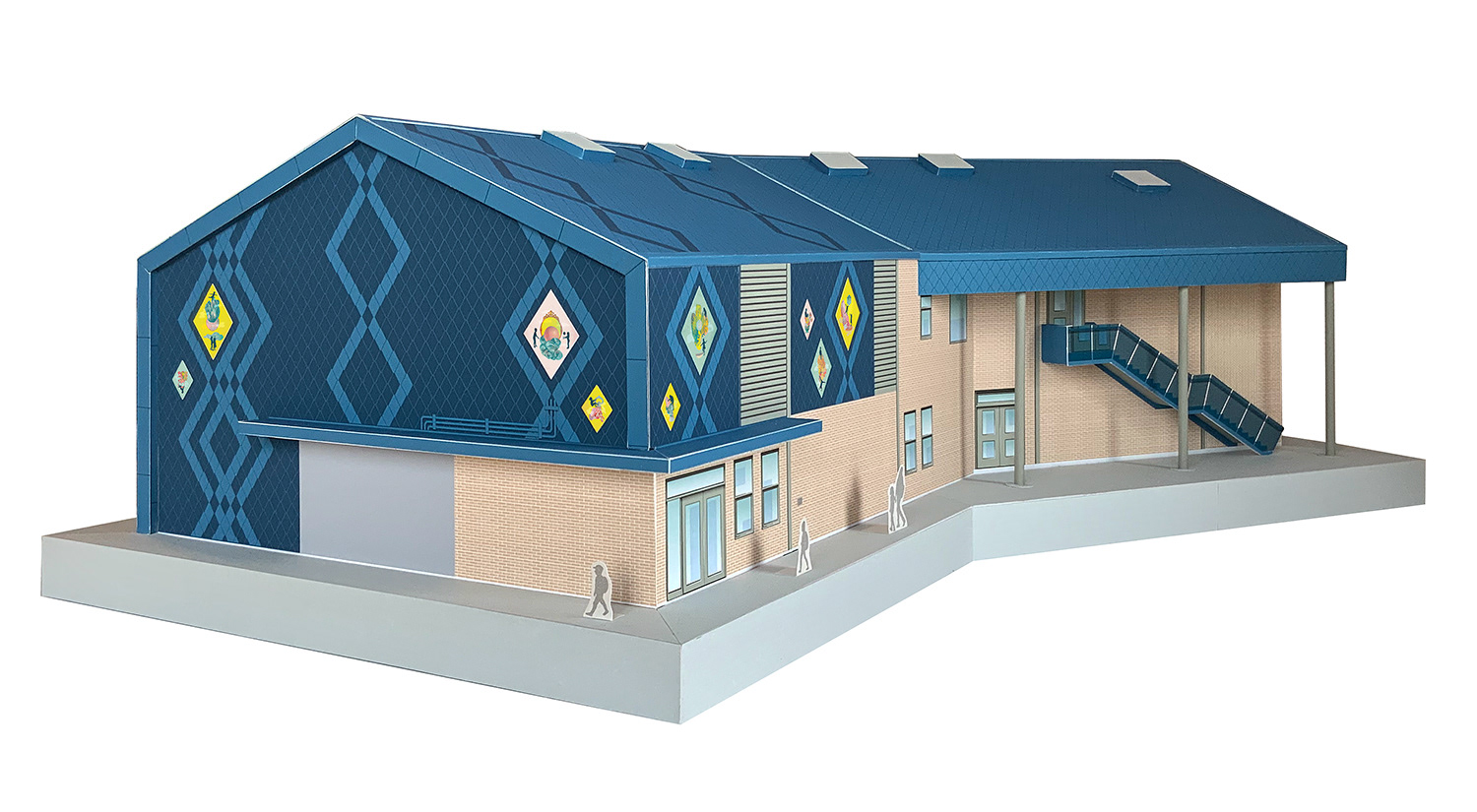 Maquette de l'école Omer-Séguin
