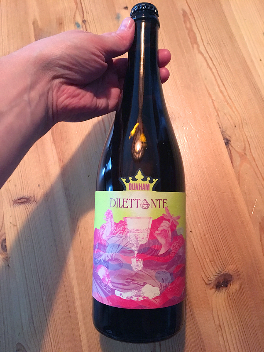 Étiquette La Dilettante, Brasserie Dunham