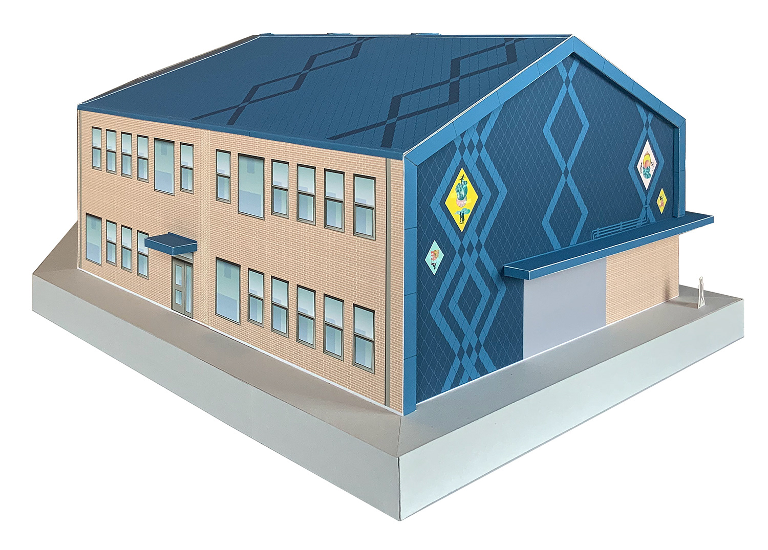 Maquette de l'école Omer-Séguin
