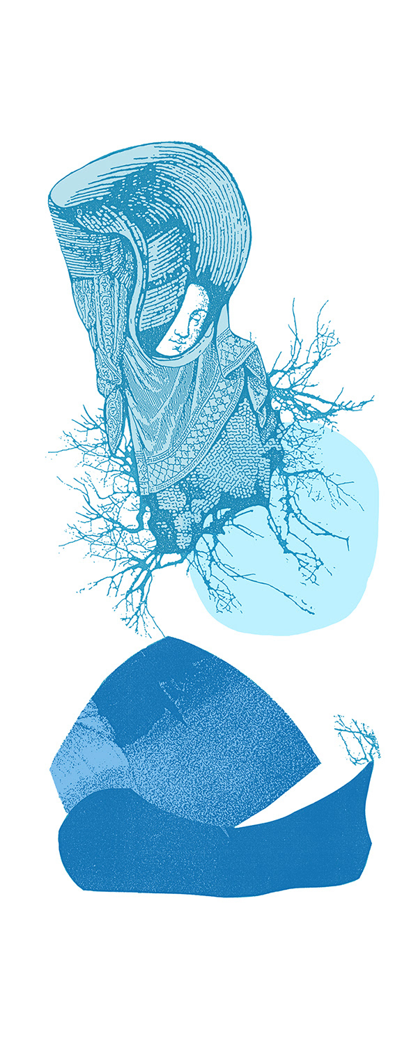 ESCARGOT Sérigraphie, 15 x 44 pouces ( 38.10 x 111.76 cm), tirage limité de 4, 2011