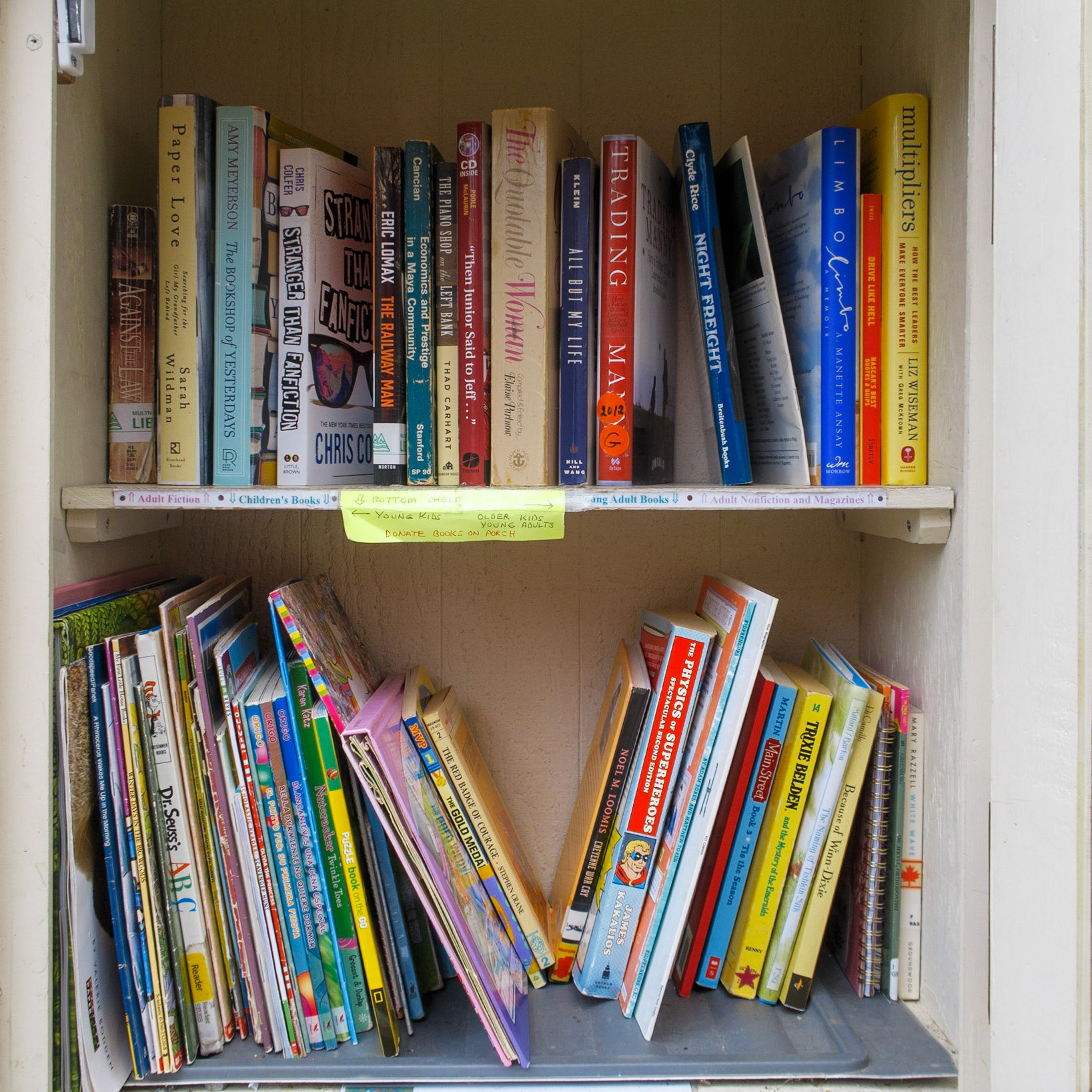 Little Free Library - 3/8/2023 Mt Tabor Forest Bath Walk
