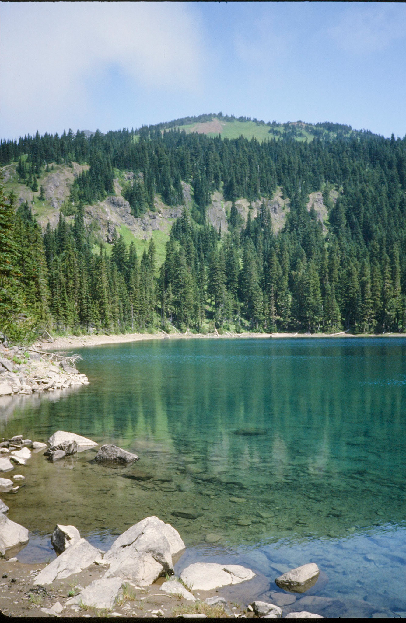 7/1986 Mt Rainer Lost Lake Backpacking Trip