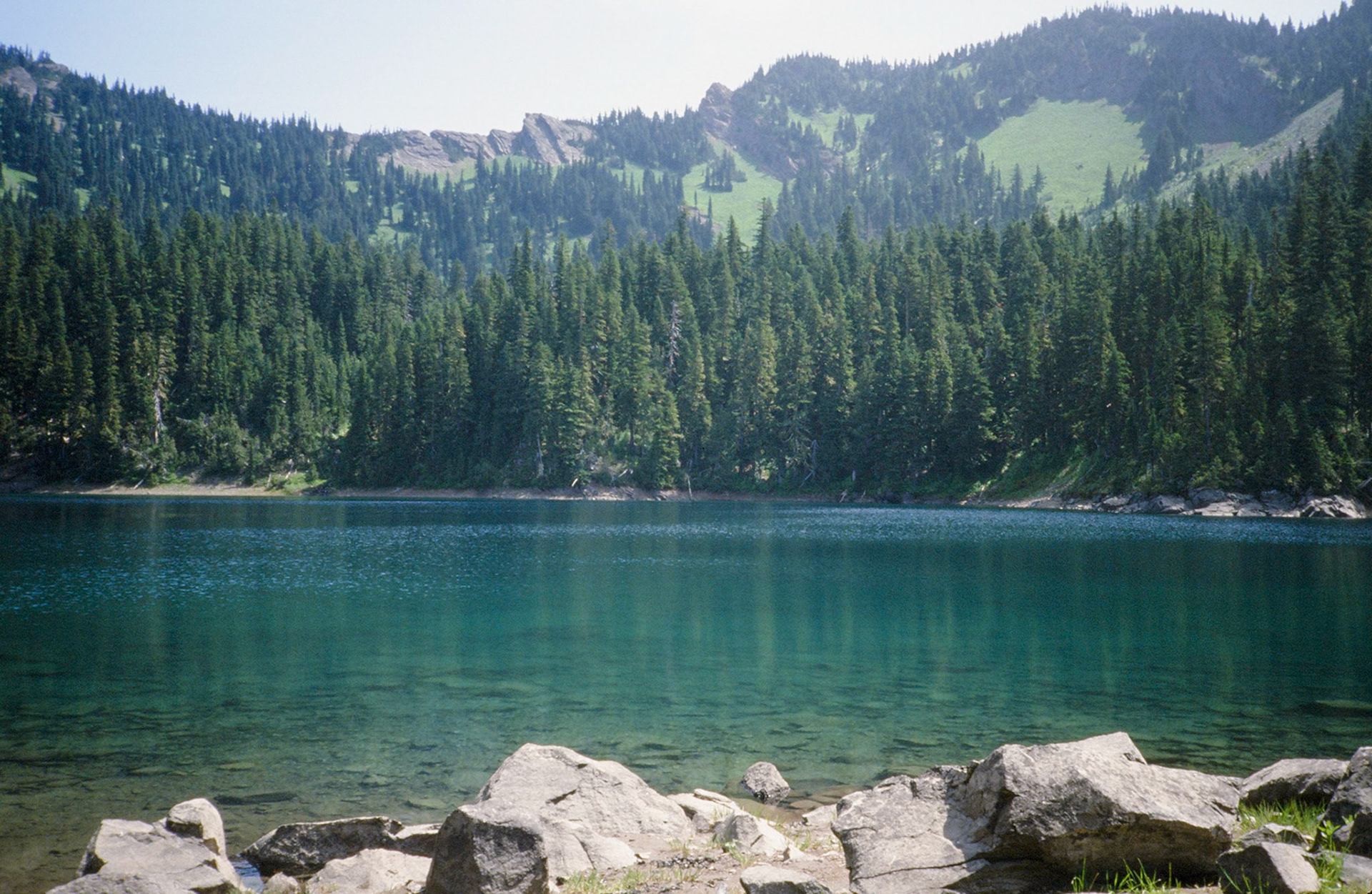 7/1986 Mt Rainer Lost Lake Backpacking Trip