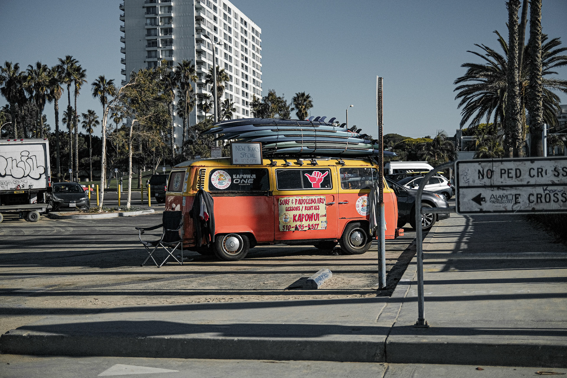 VW Surf Bus Santa Monica 