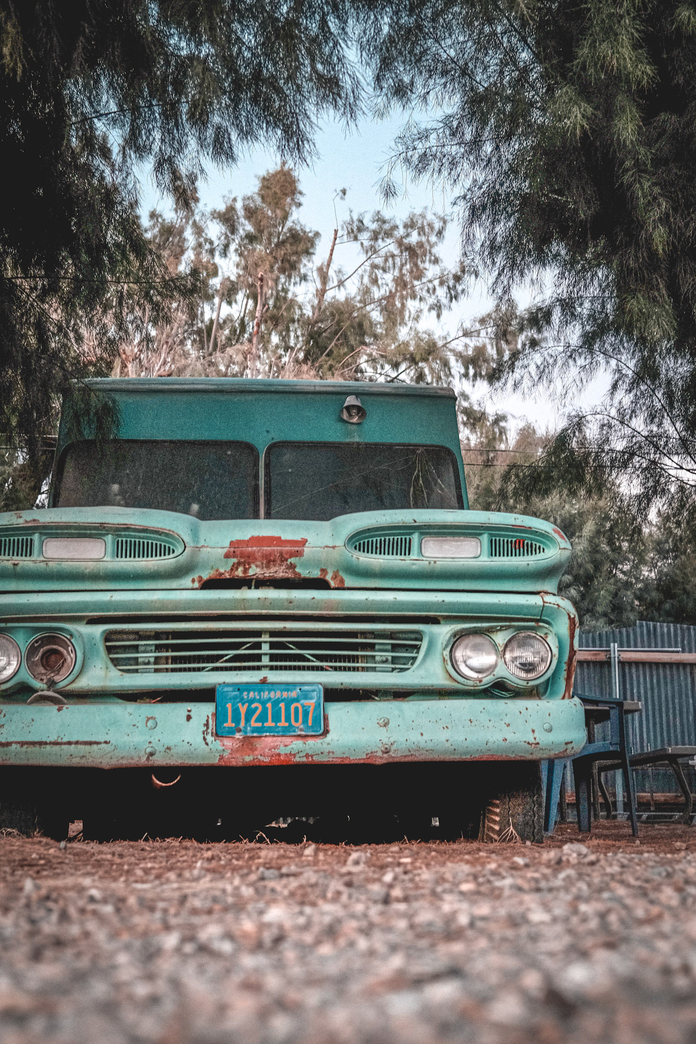 1961 Chevy C30, 29 Palms, California desert Jan 2022