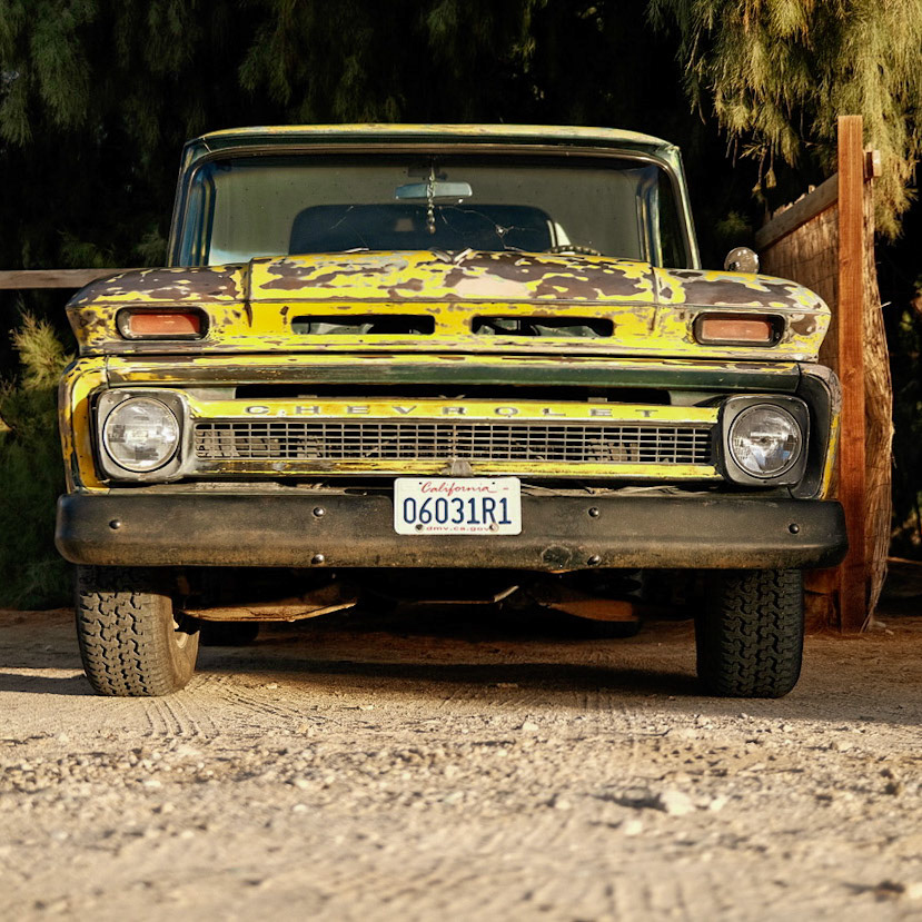 Chevy Truck 29 Palms Cali, Jan 2022