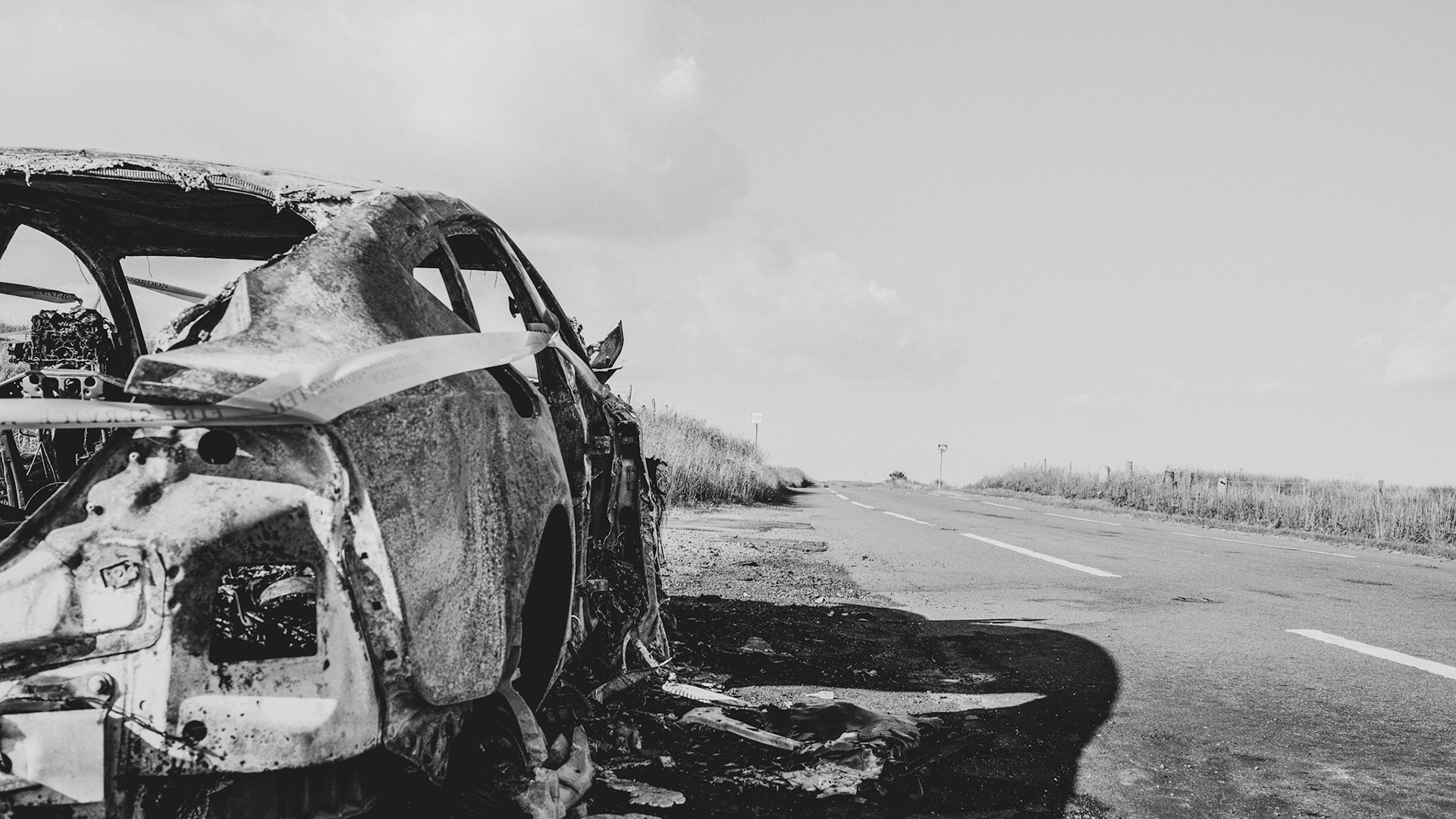 Wreck on Eaglesham Moor