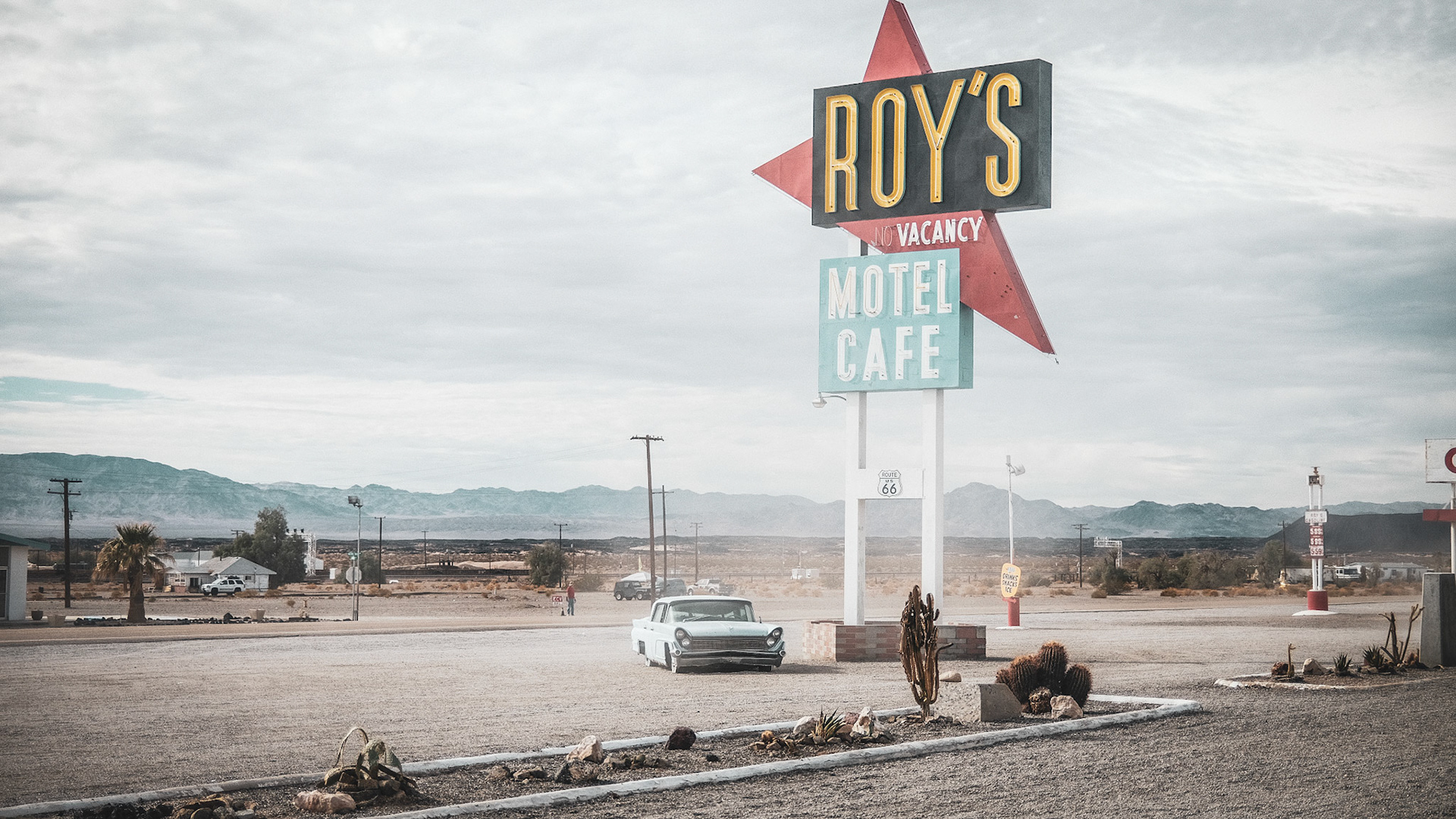 Roys Motel Route 66 Jan 2022