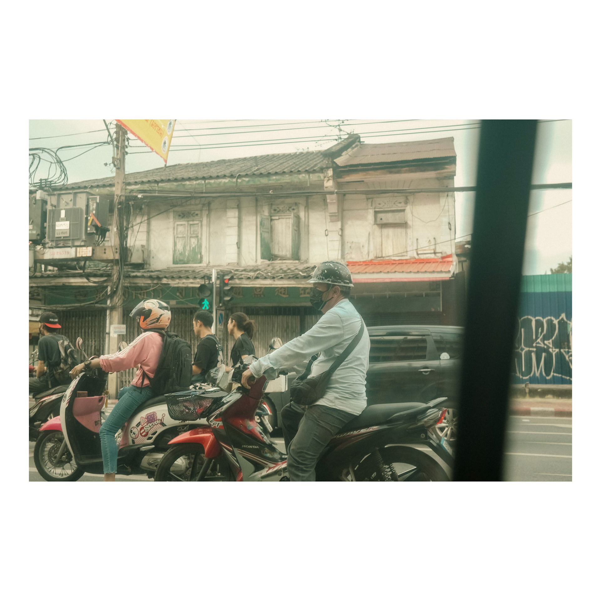 Scooter Commuters Bangkok